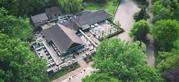 Restaurant De Fazant Helicopterview