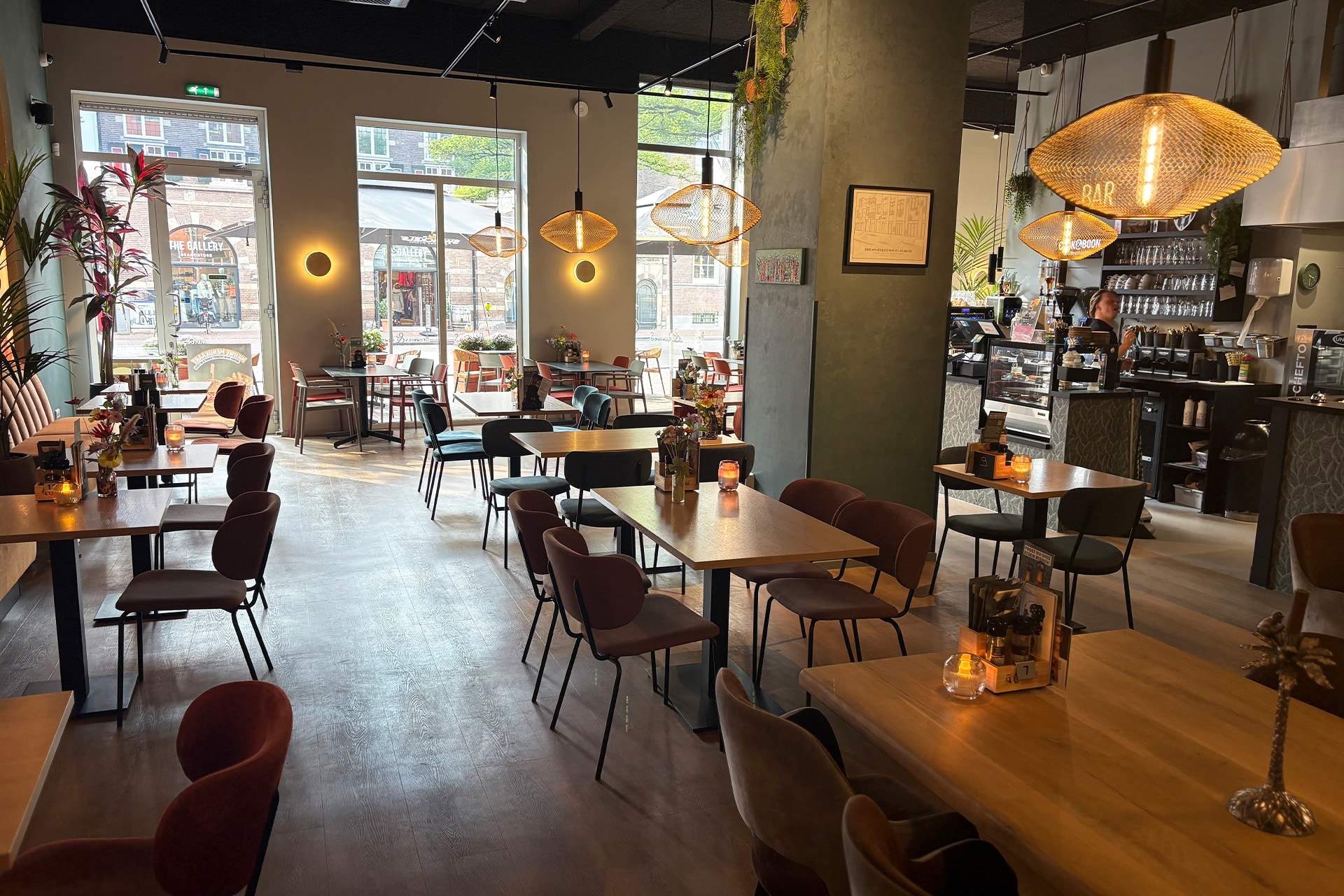 Ruime brasserie in het centrum