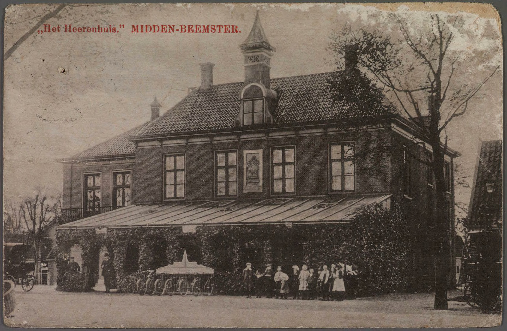 Het Heerenhuis in 1909
