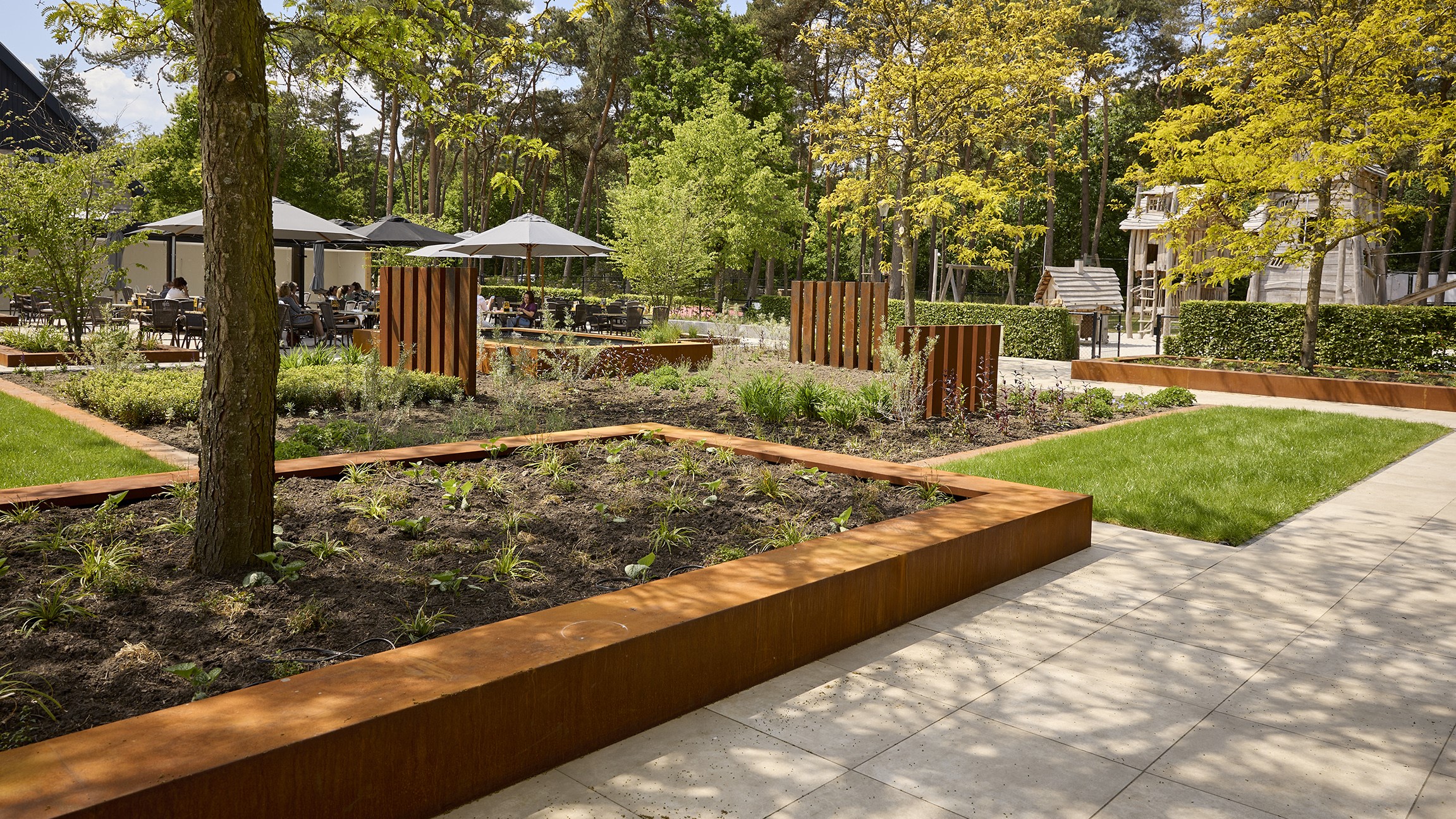 Boscafé Molenvelden - Terras