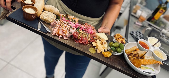 Heerlijke borrelplank