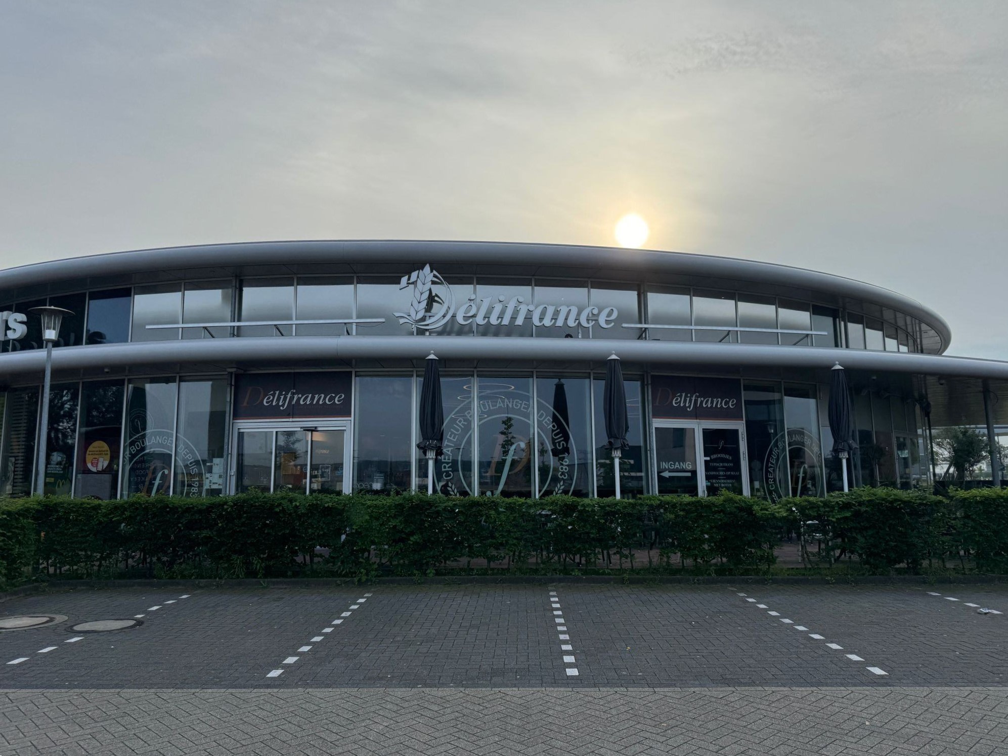 Het aanzicht van Délifrance Oud-Gastel