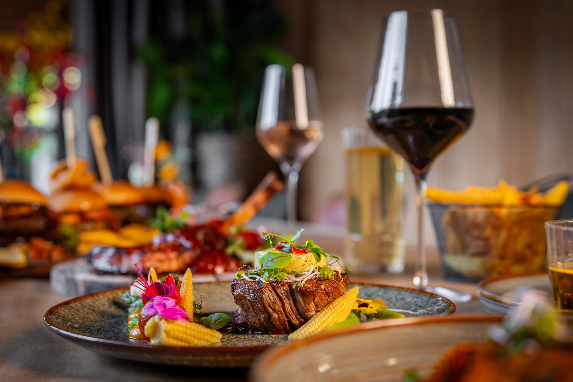 Kleurrijke gerechten