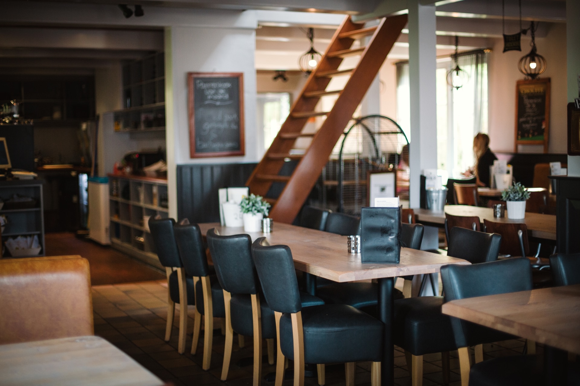 Binnen in Restaurant 't Jagerhuis