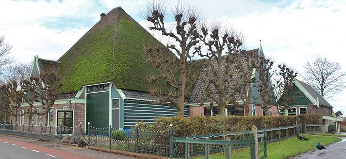 Monumentale stolpboerderij 'Mijn Genoegen'