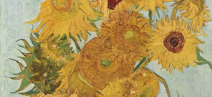 Vincent van Gogh, Vaas met twaalf zonnebloemen. Arles, augustus 1888