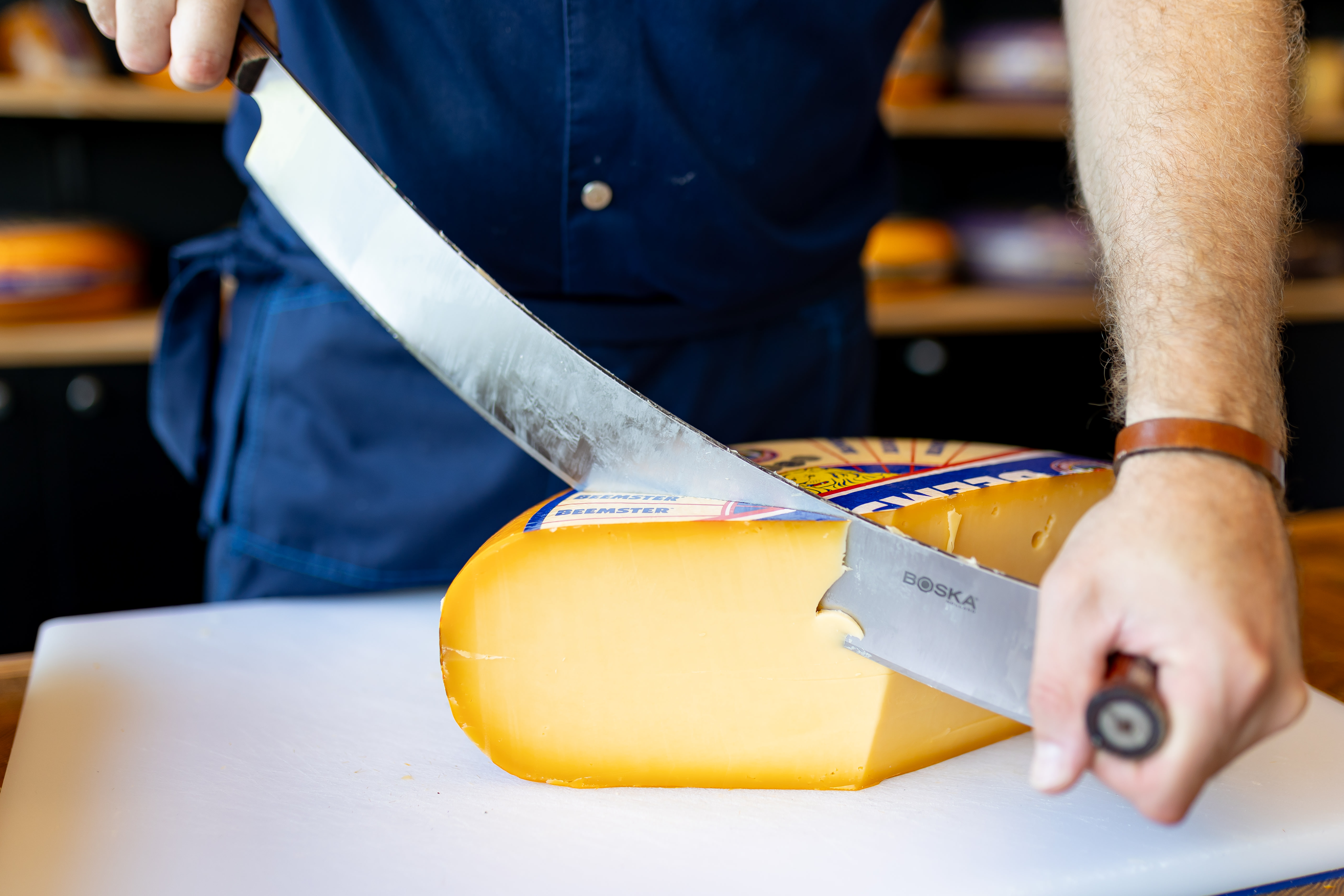 Proeven van Beemsterkazen bij CONO