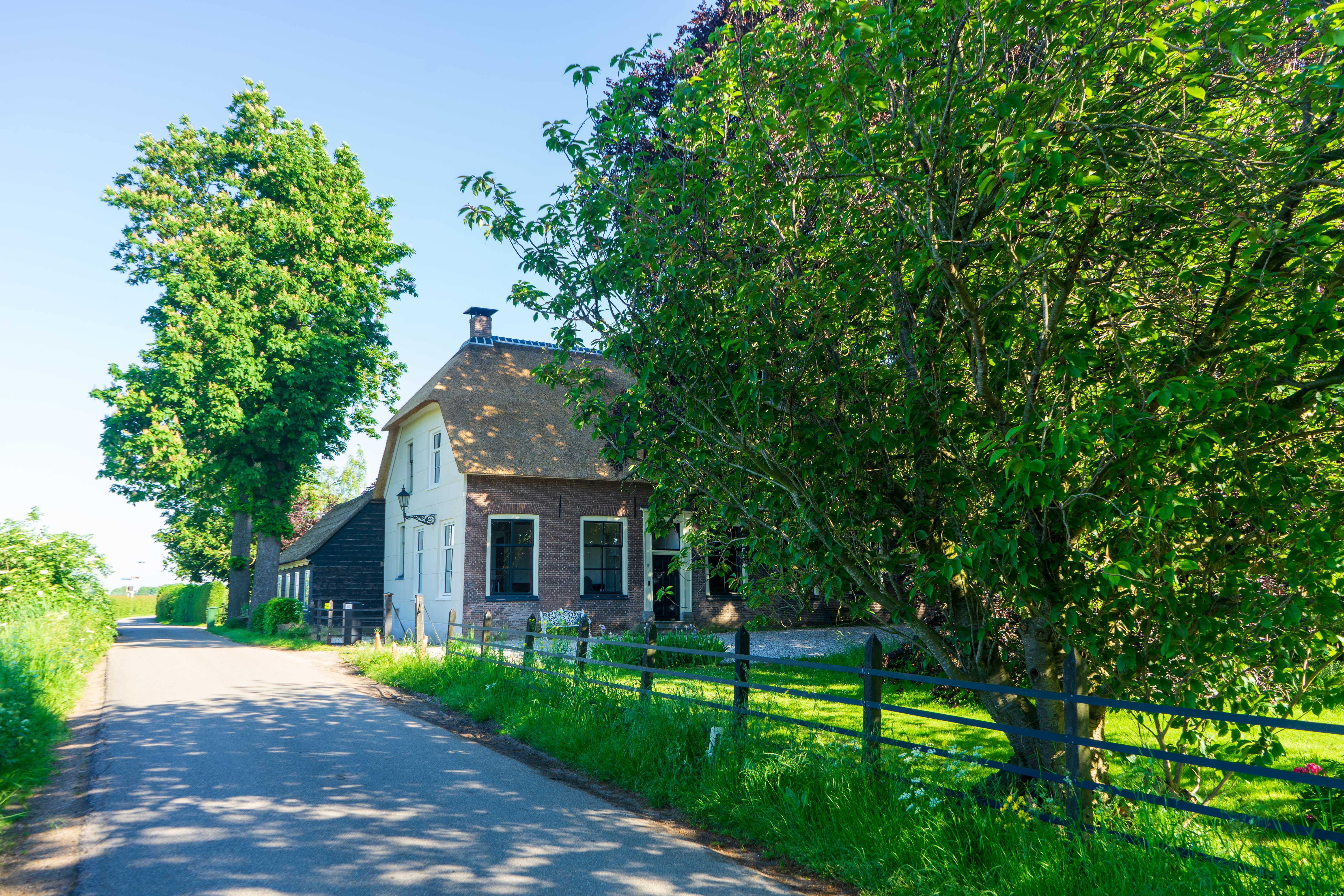 De monumentale boerderij in Erichem