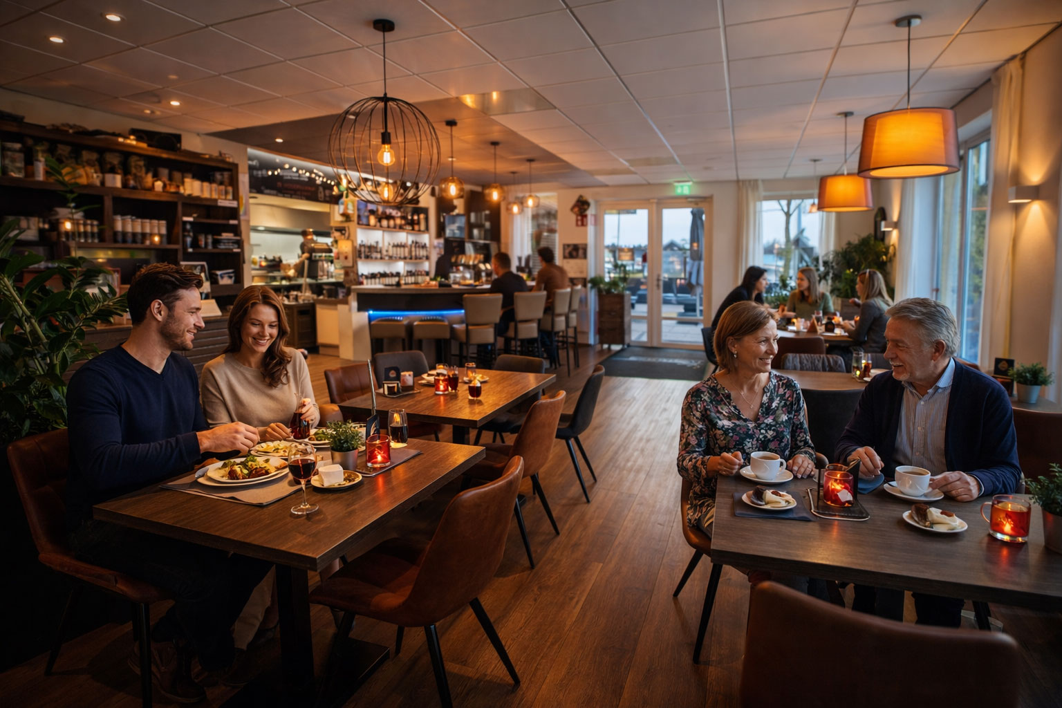 Gezellig restaurant d'Olde Smidse