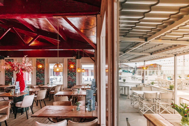 Sfeervol bij Strandpaviljoen Meijer aan Zee