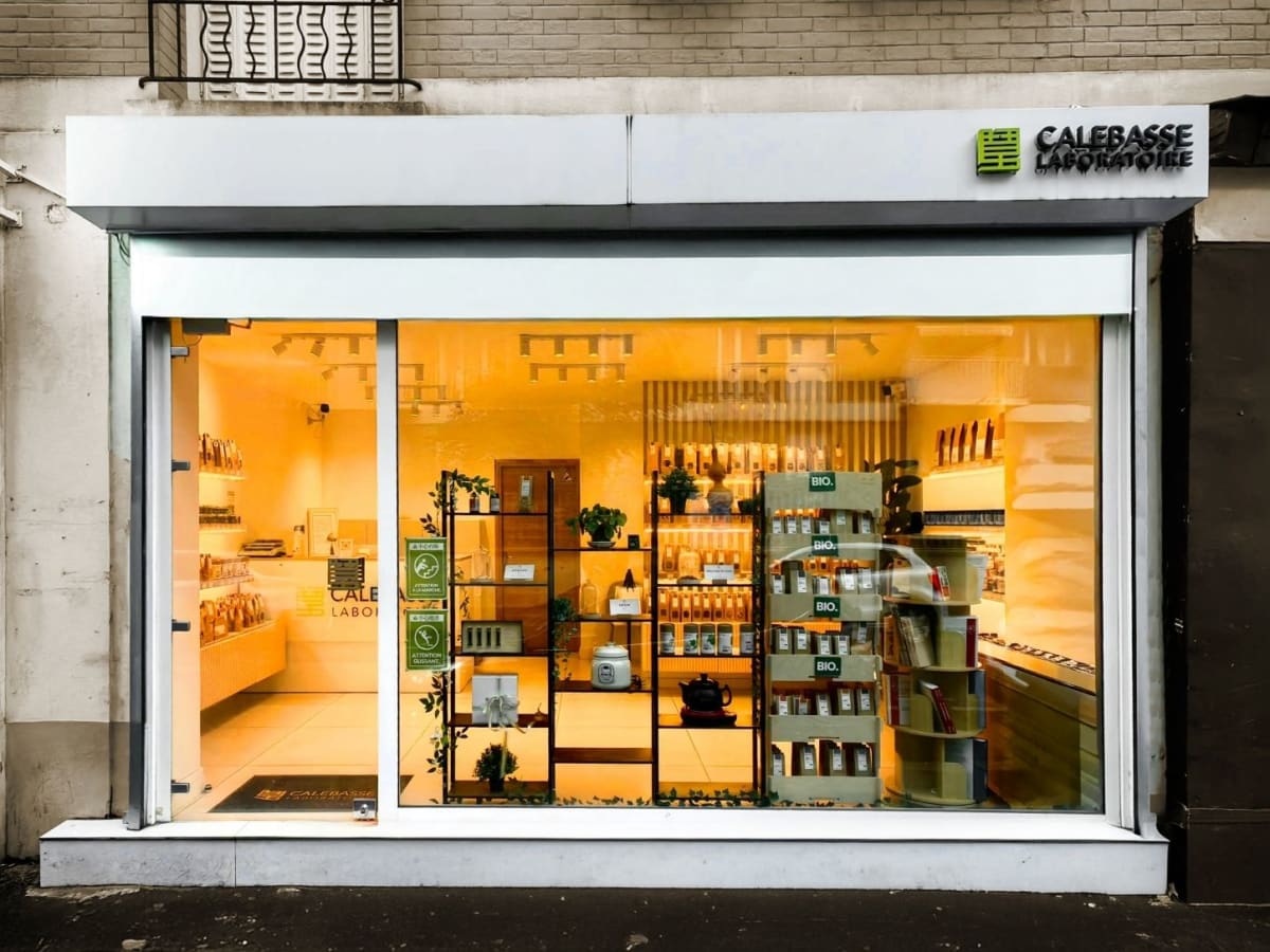 The herbalist's shopfront today, after renovation
