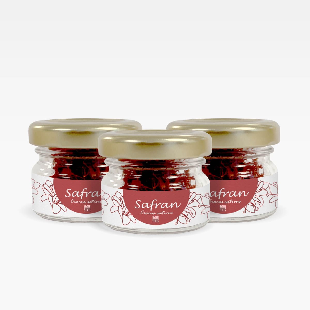 3 flacons de Stigmates de Safran