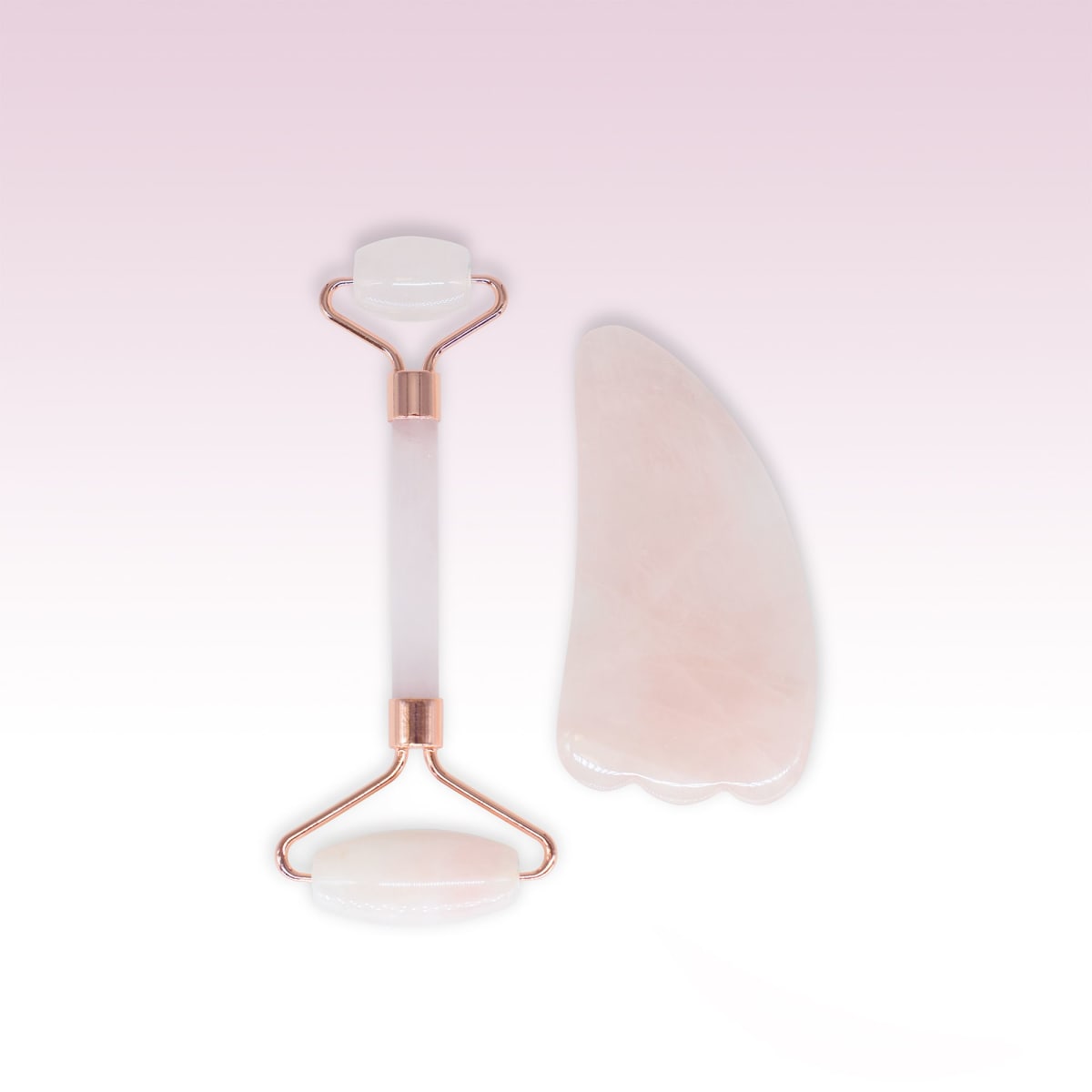 1 Coffret Duo Rose Quartz