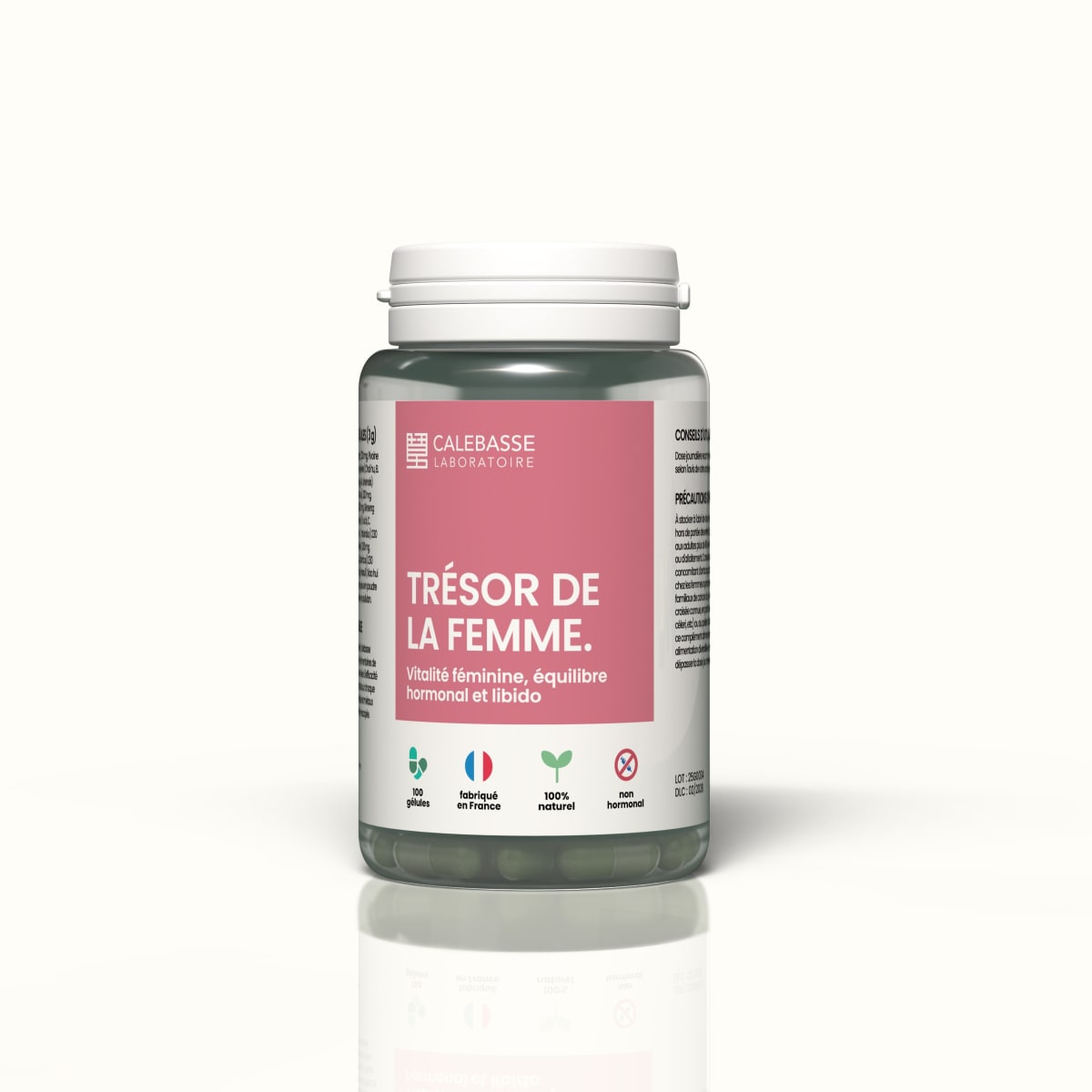 1 flacon de 100 gélules -  50g
