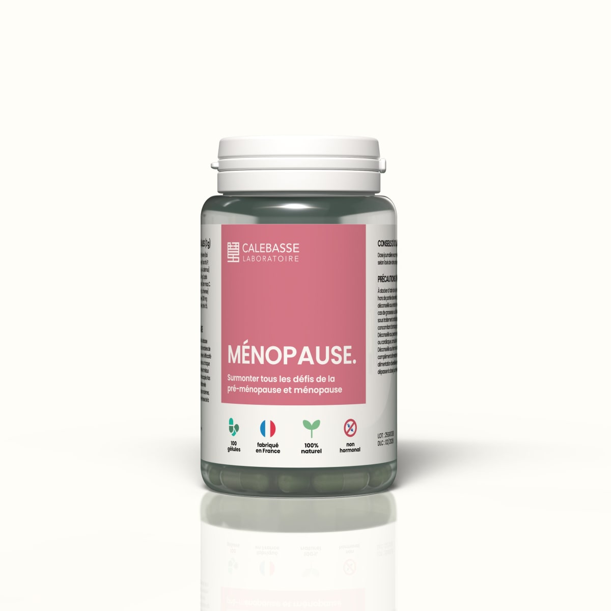 Format Gélule : 100 gélules de poudre concentrée naturelle (50g)