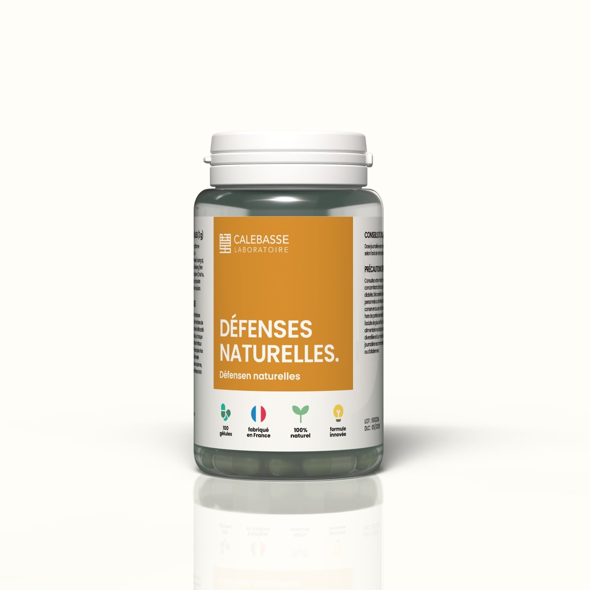 1 flacon de 100 gélules -  50g