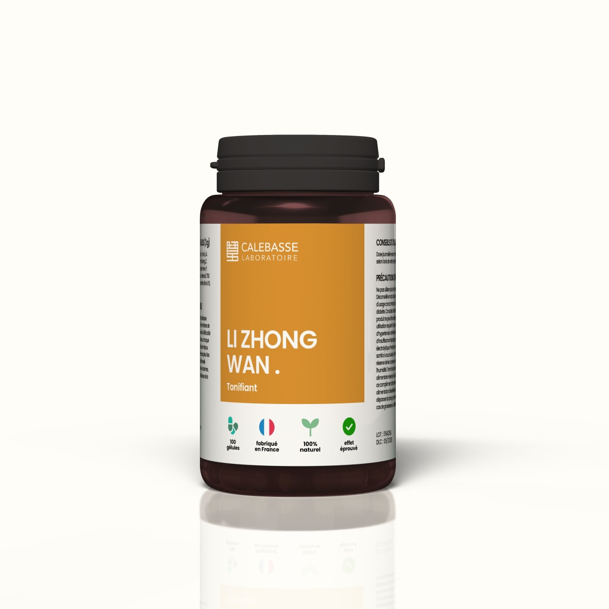 1 flacon de 100 gélules -  50g