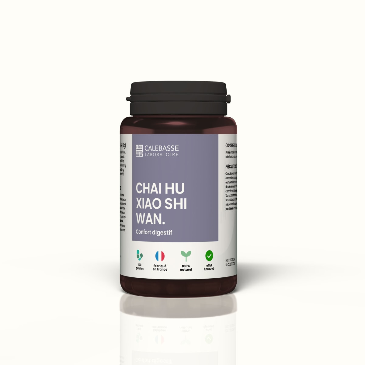 1 flacon de 100 gélules -  50g