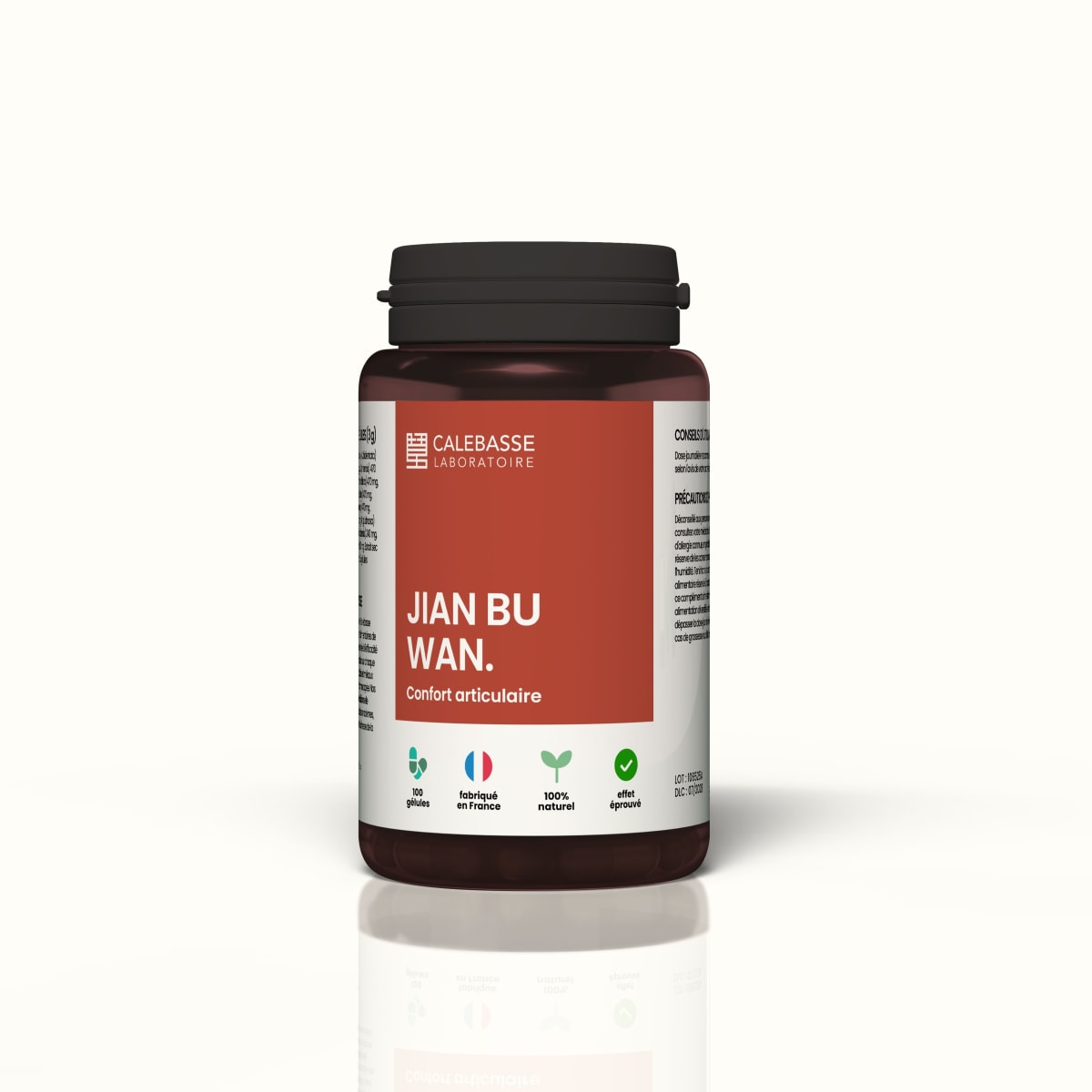 1 flacon de 100 gélules -  50g
