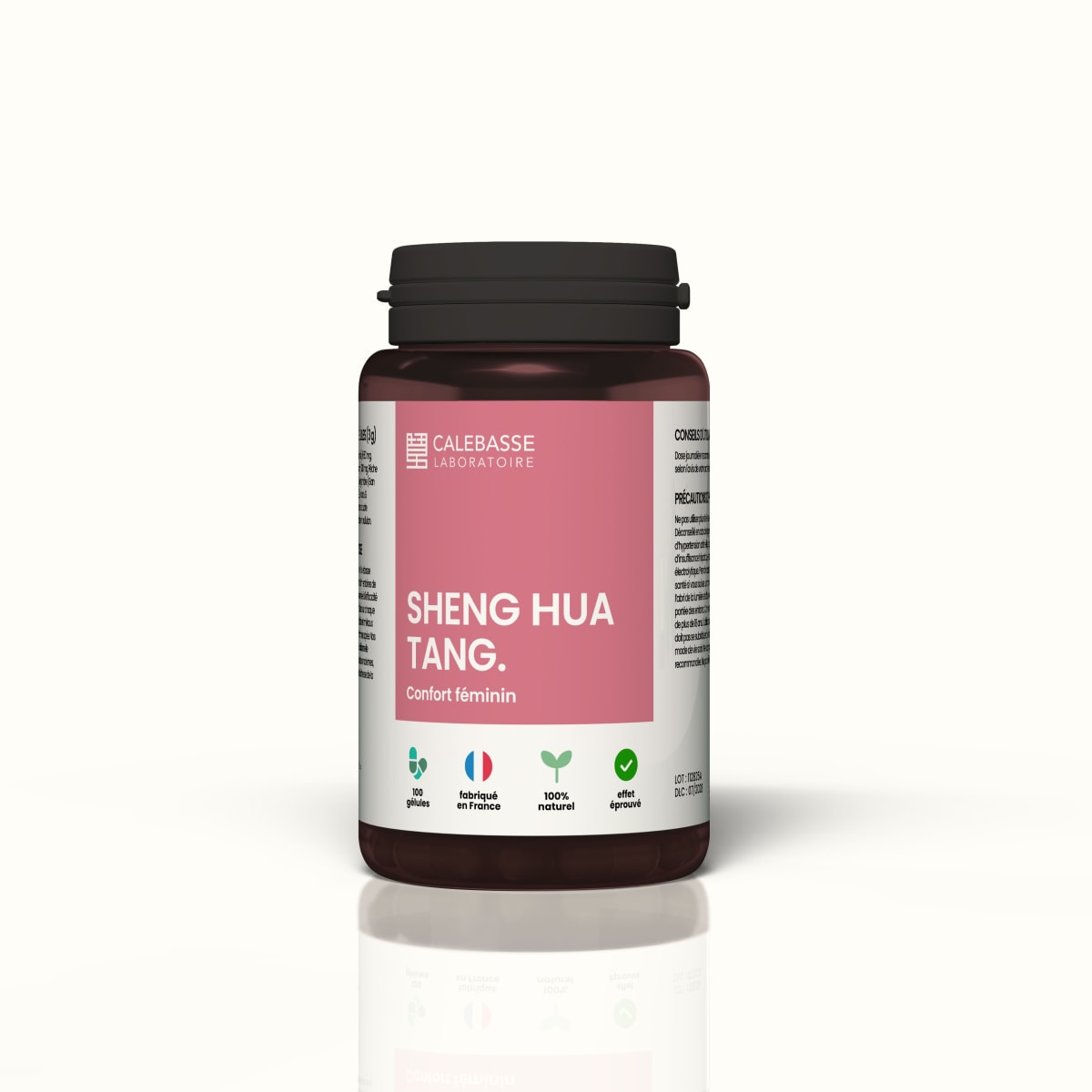 1 flacon de 100 gélules -  50g