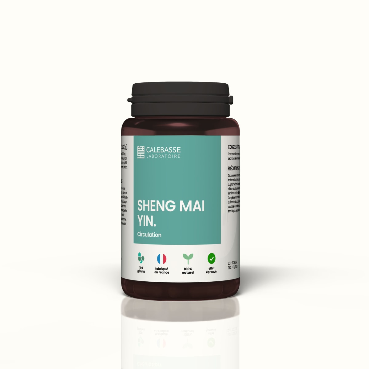 1 flacon de 100 gélules -  50g