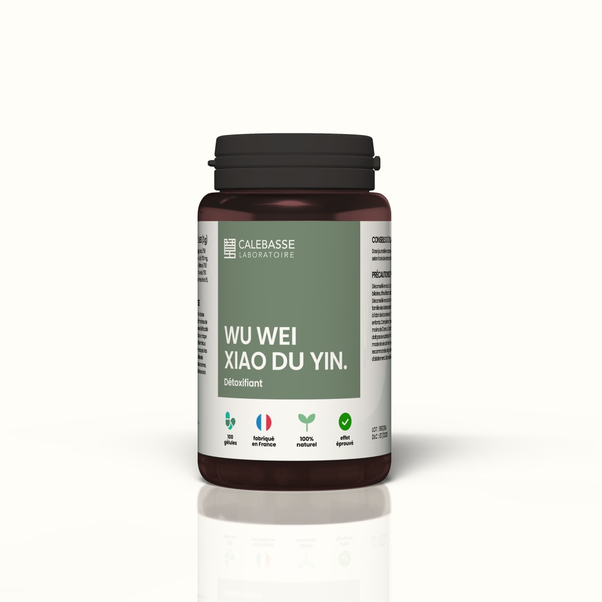 1 flacon de 100 gélules -  50g