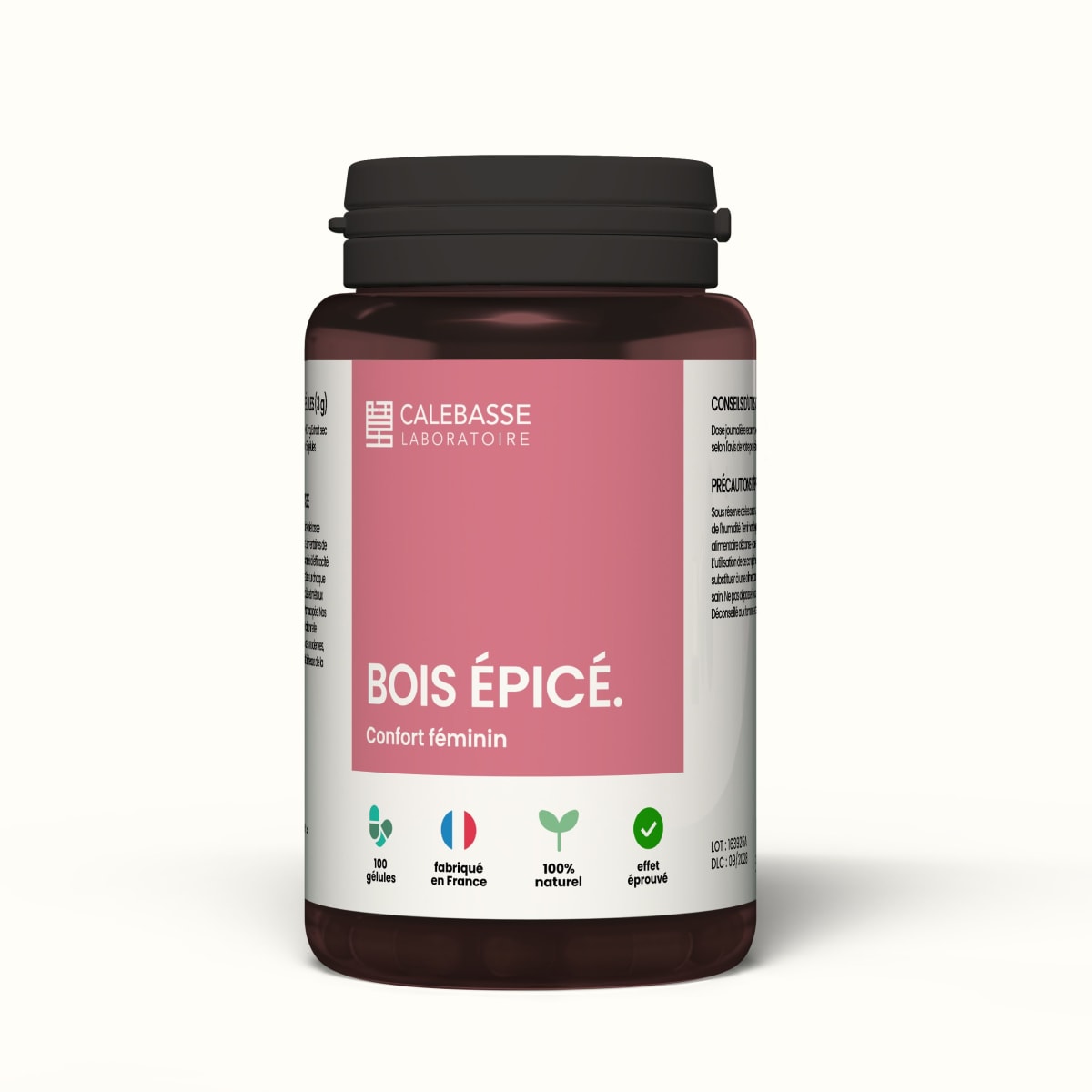 1 Bottle  of 100 capsules -  50g