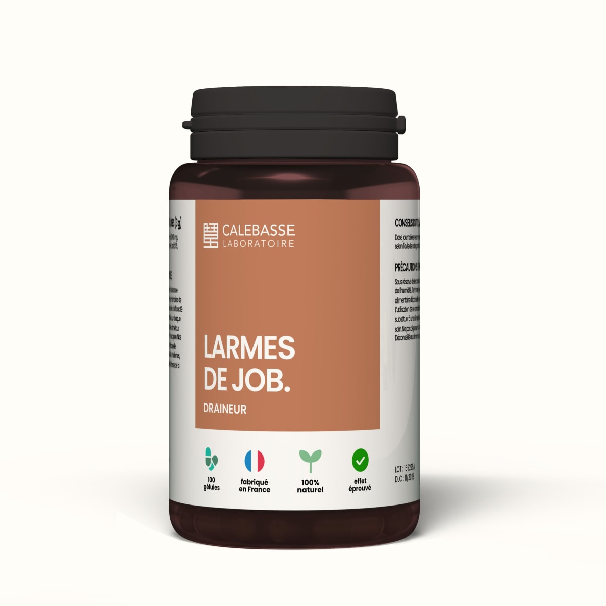 1 Bottle  of 100 capsules -  50g