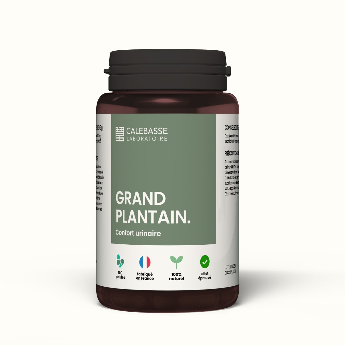 1 Bottle  of 100 capsules -  50g