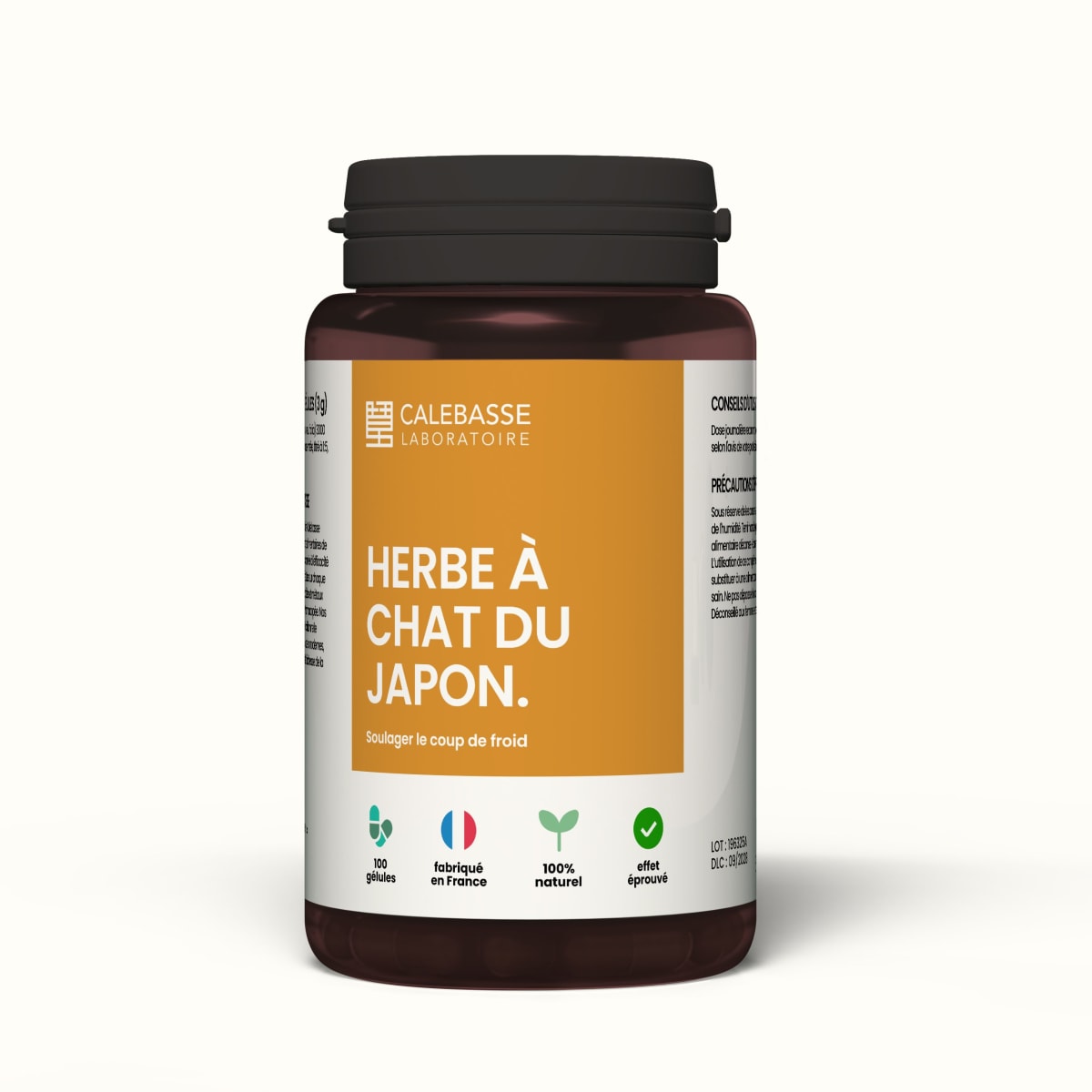 1 Bottle  of 100 capsules -  50g