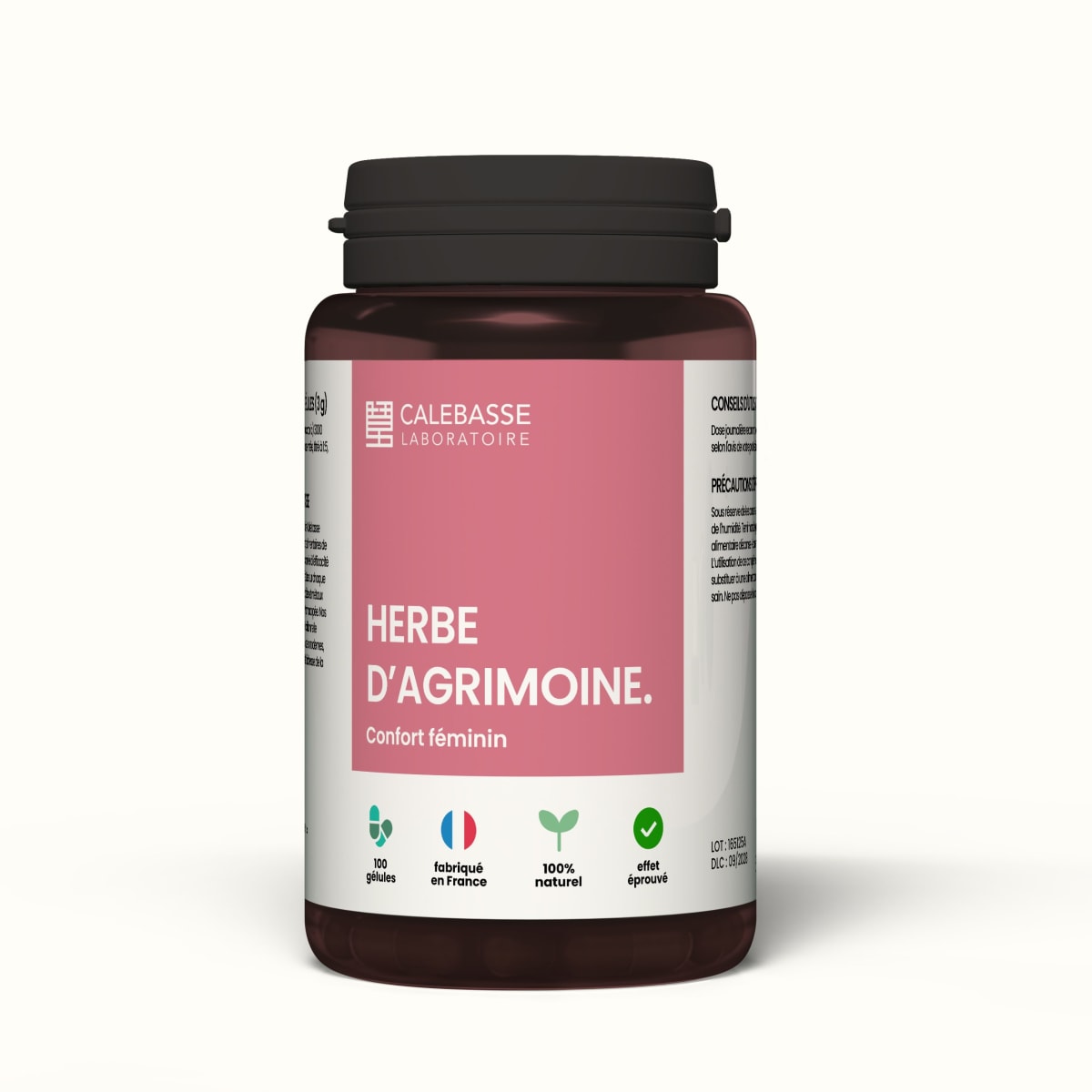1 Bottle  of 100 capsules -  50g