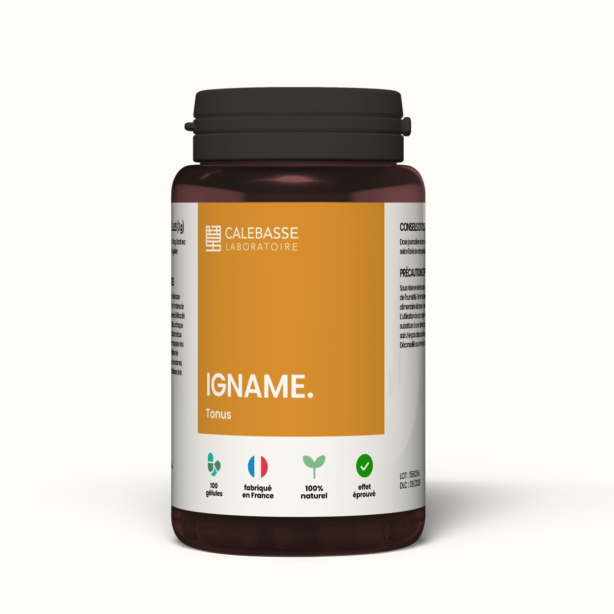 1 Bottle  of 100 capsules -  50g