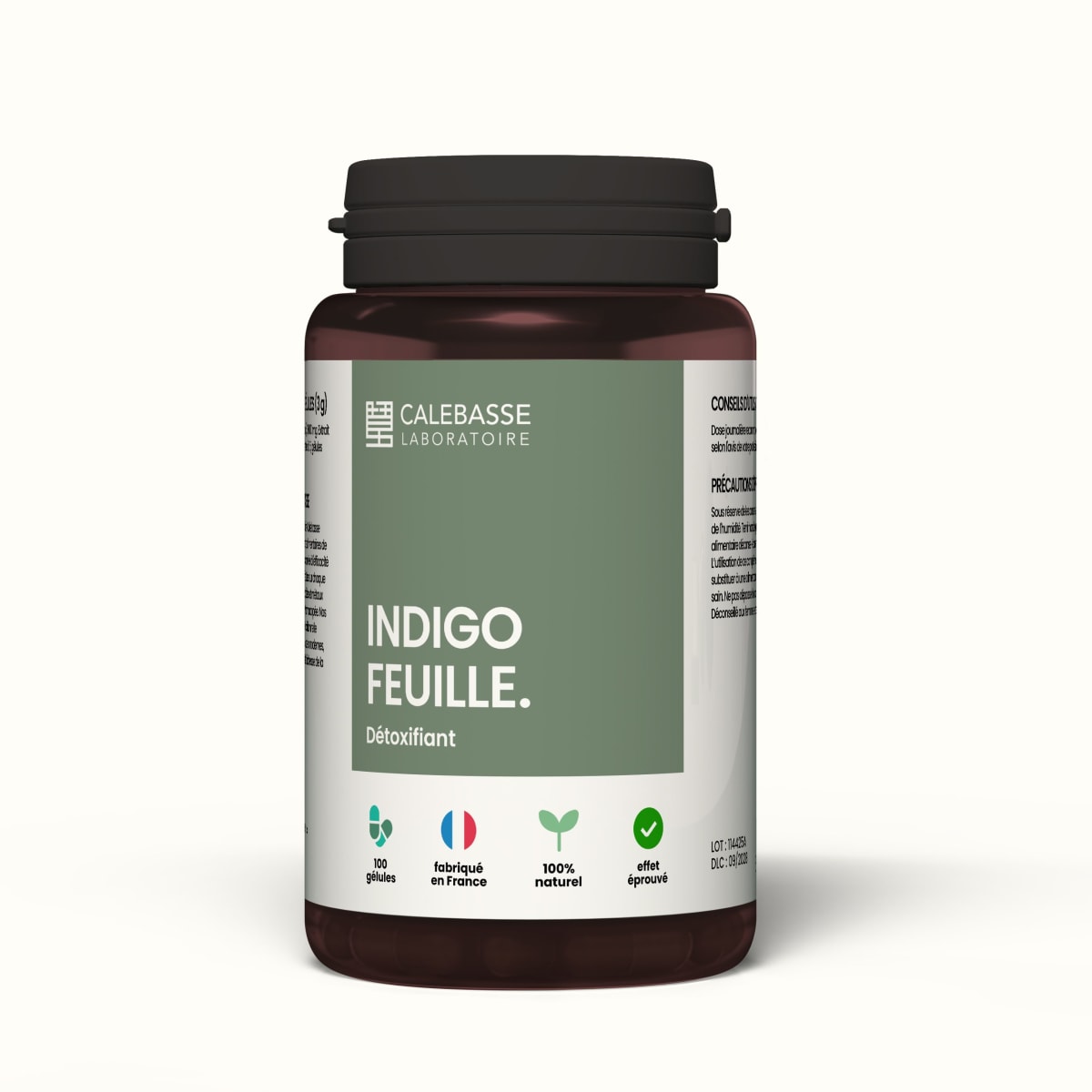 1 Bottle  of 100 capsules -  50g