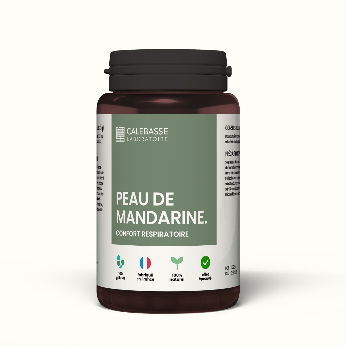 1 Bottle  of 100 capsules -  50g