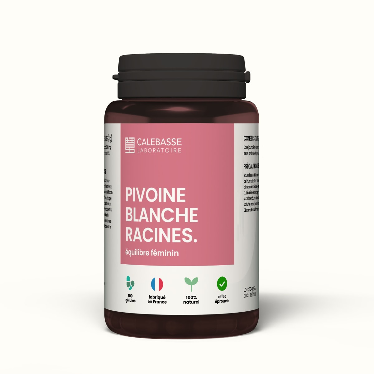 1 Bottle  of 100 capsules -  50g