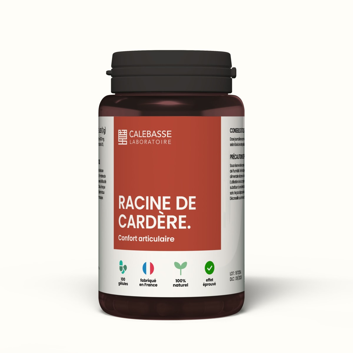 1 Bottle  of 100 capsules -  50g