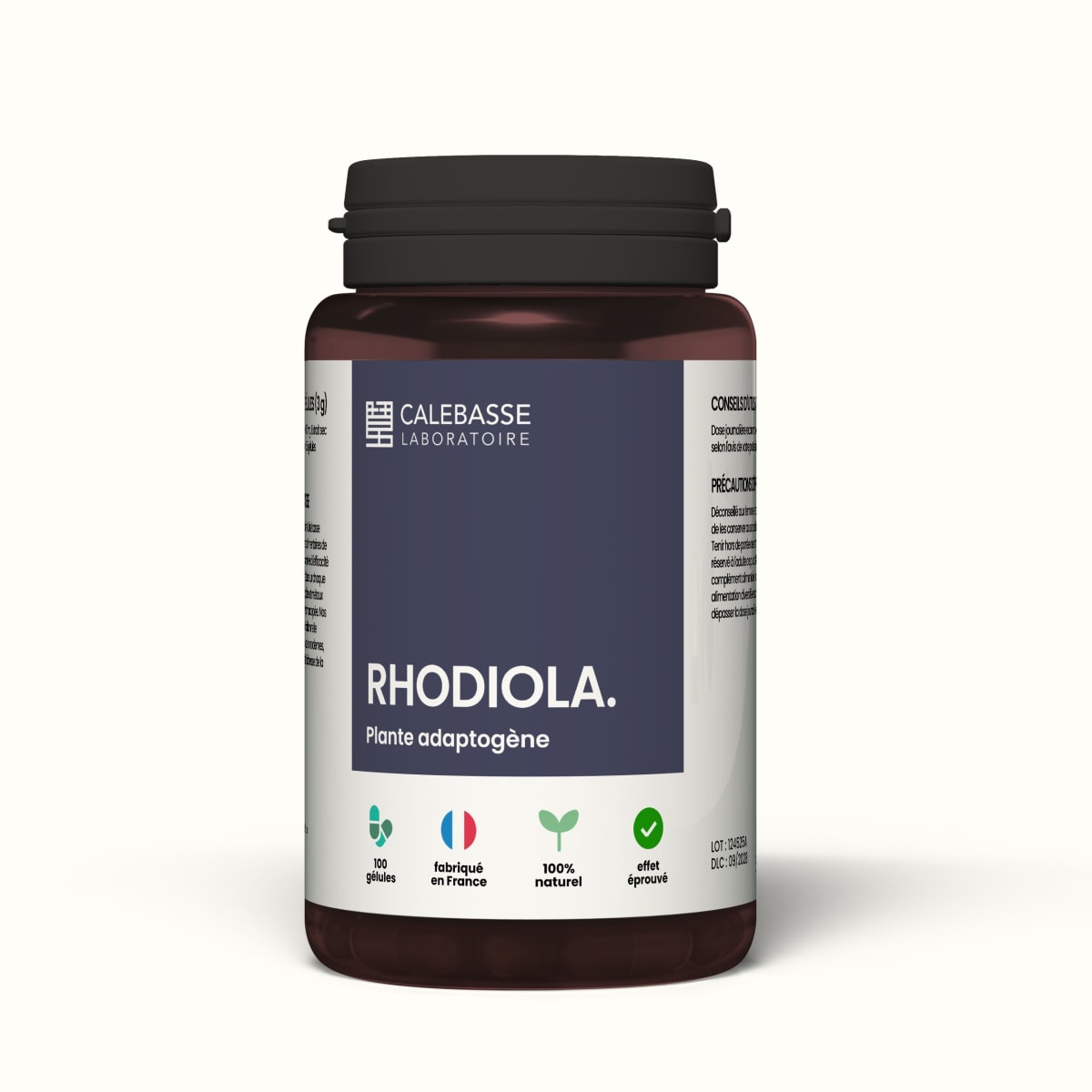 1 Bottle  of 100 capsules -  50g