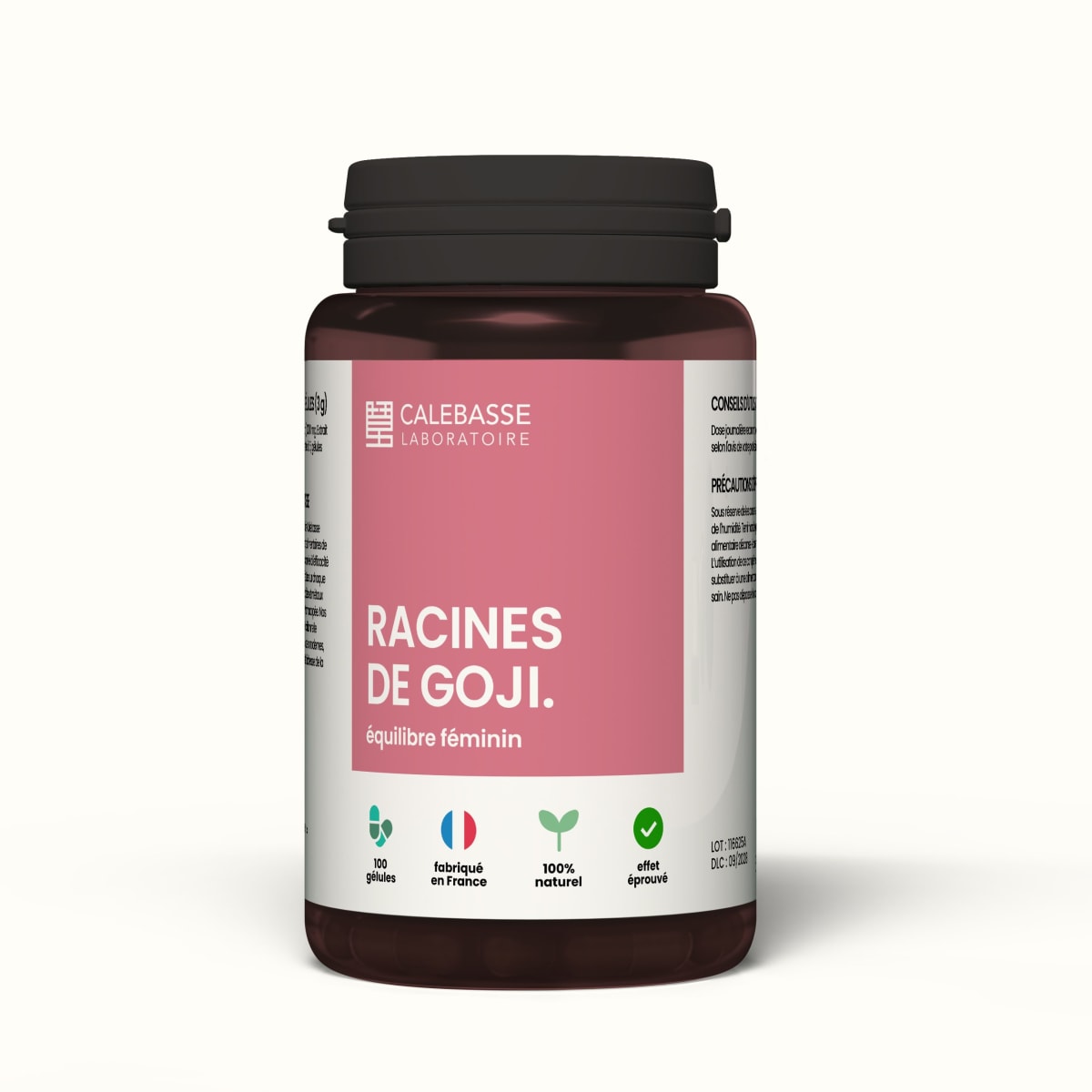 1 Bottle  of 100 capsules -  50g