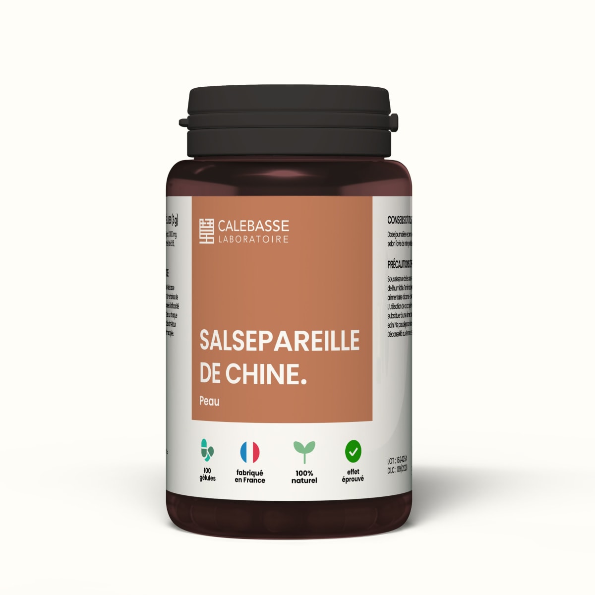 1 Bottle  of 100 capsules -  50g