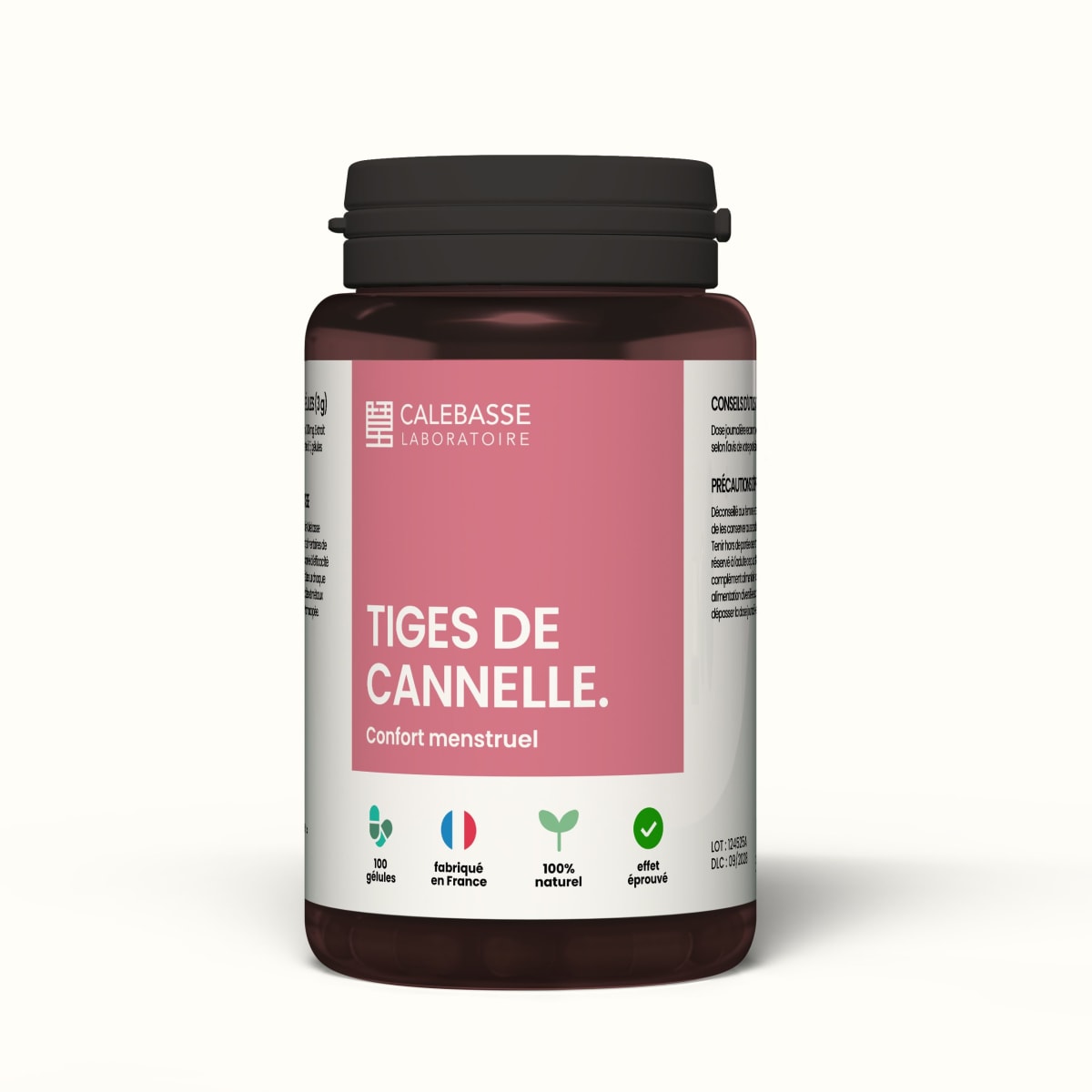 1 Bottle  of 100 capsules -  50g