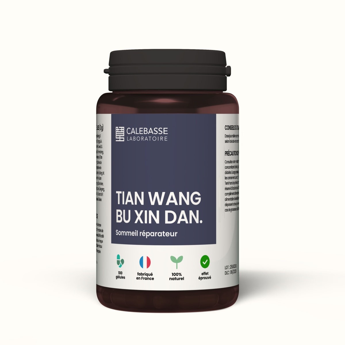 1 Bottle  of 100 capsules -  50g