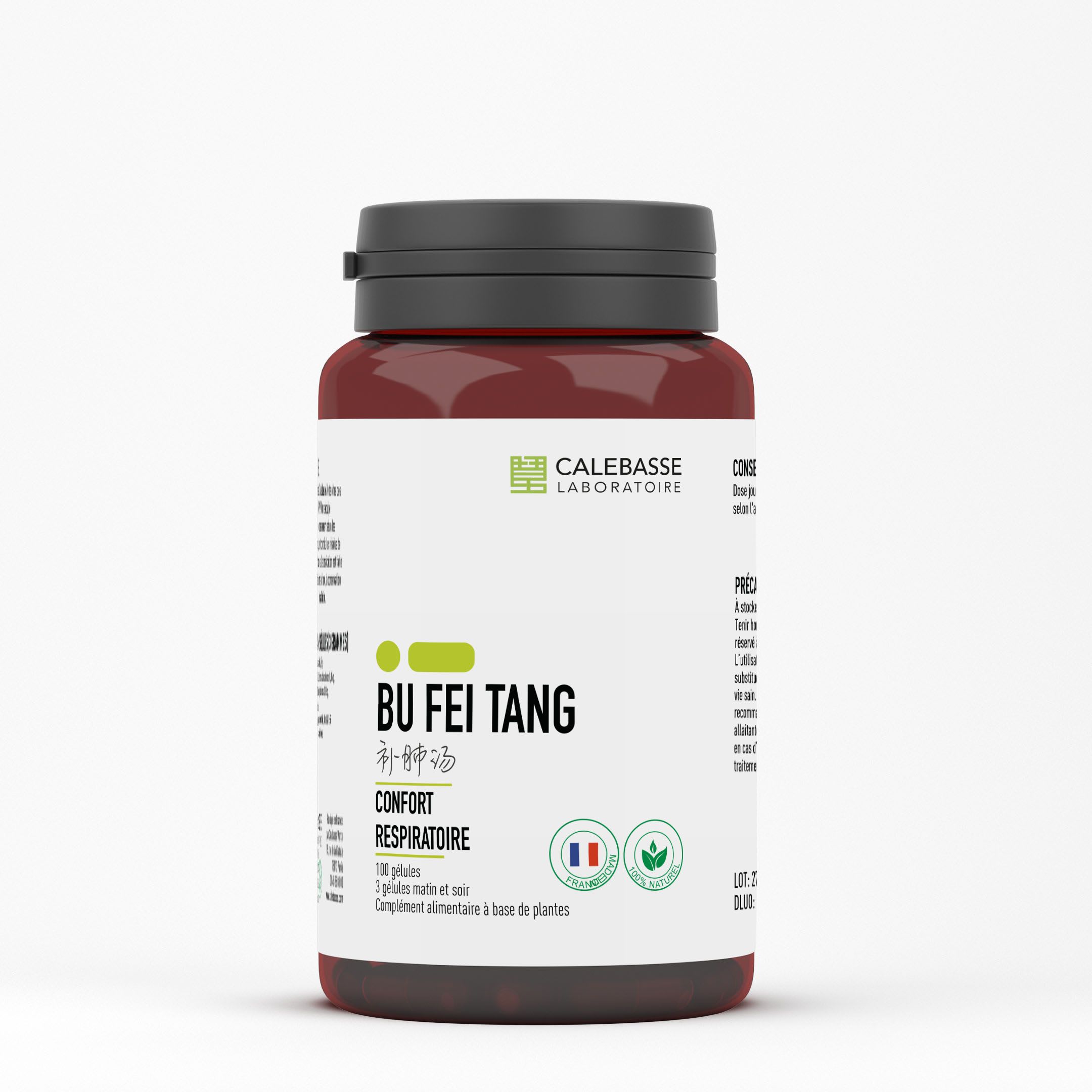 1 Bottle  of 100 capsules -  50g