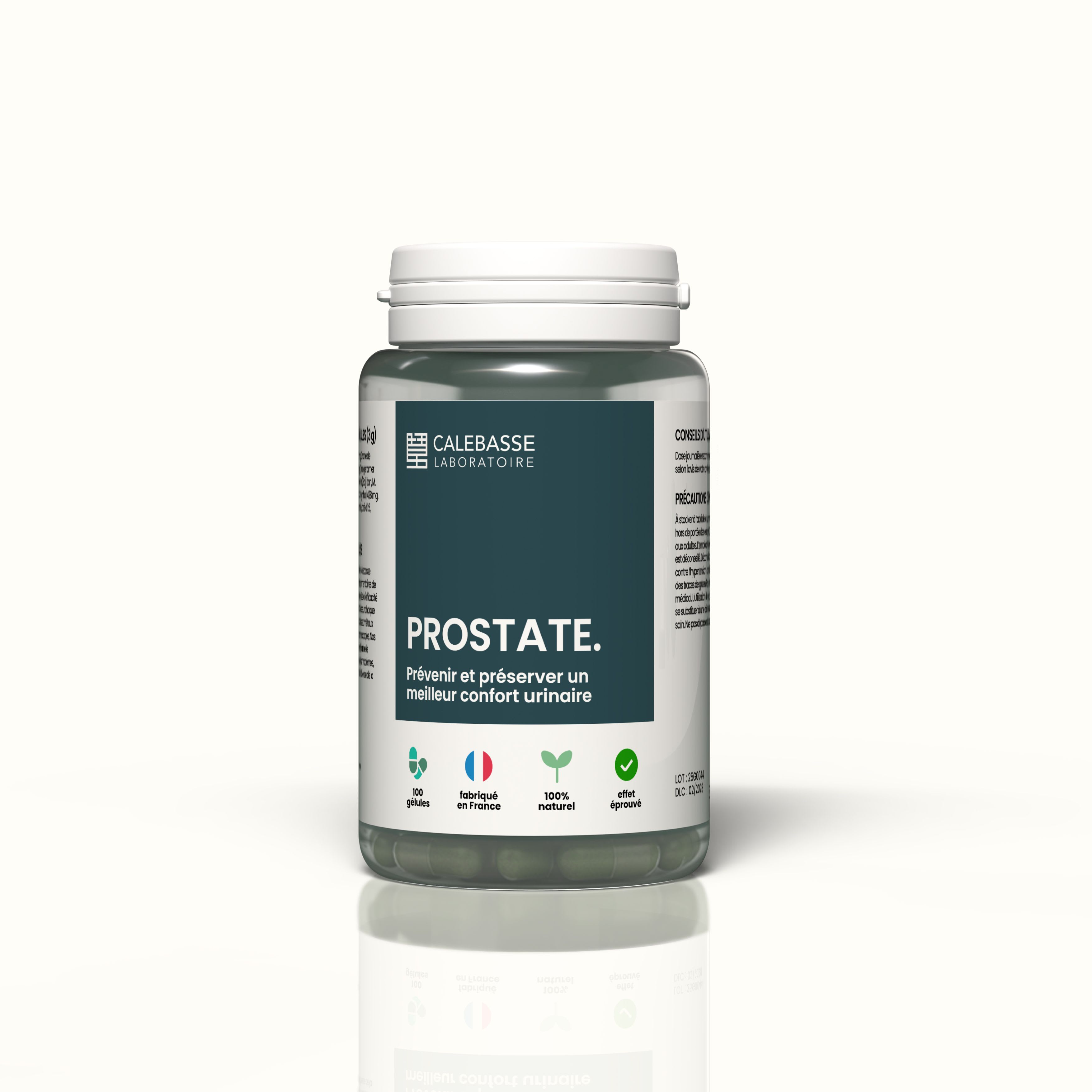 1 flacon de 100 gélules -  50g