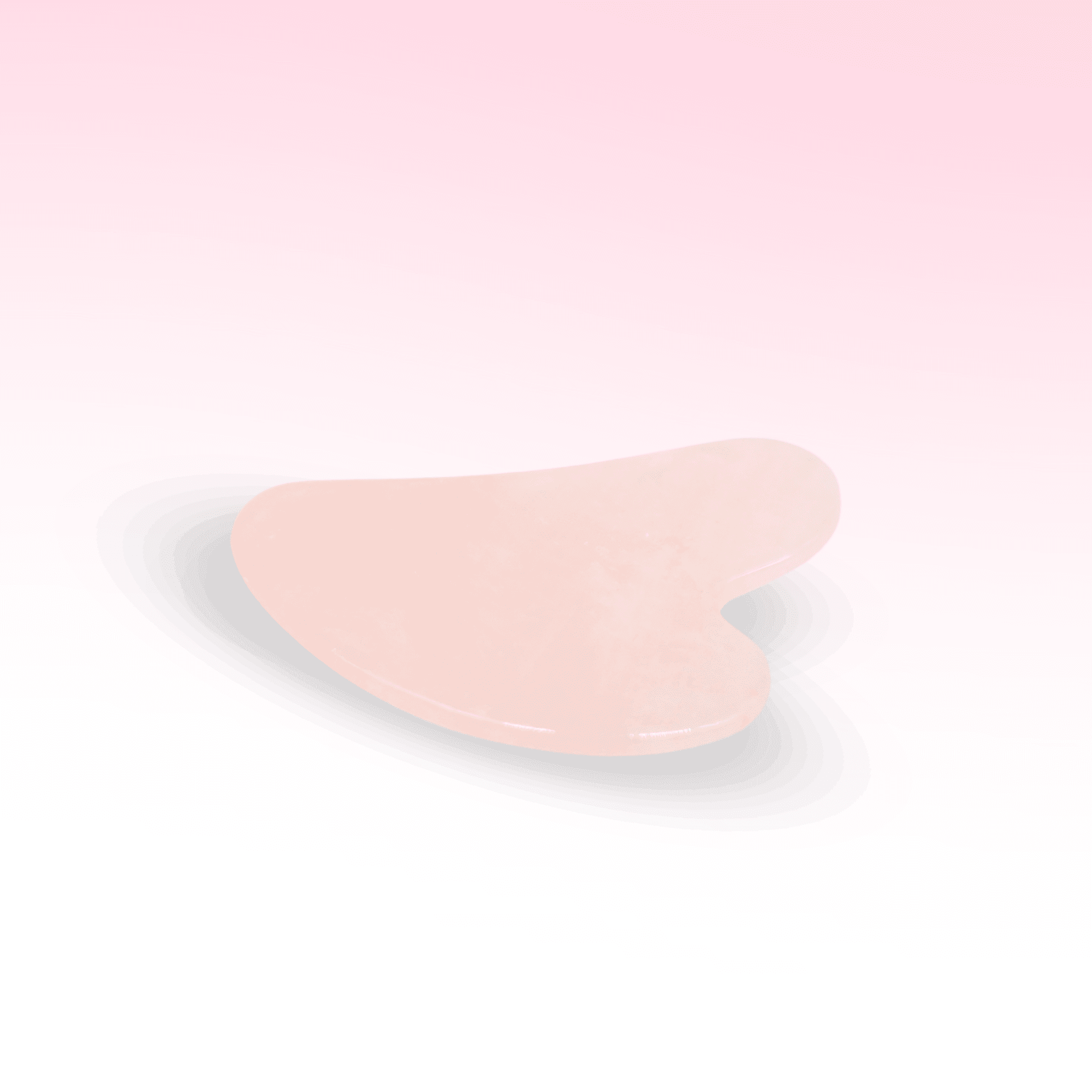 1 pièce en quartz rose