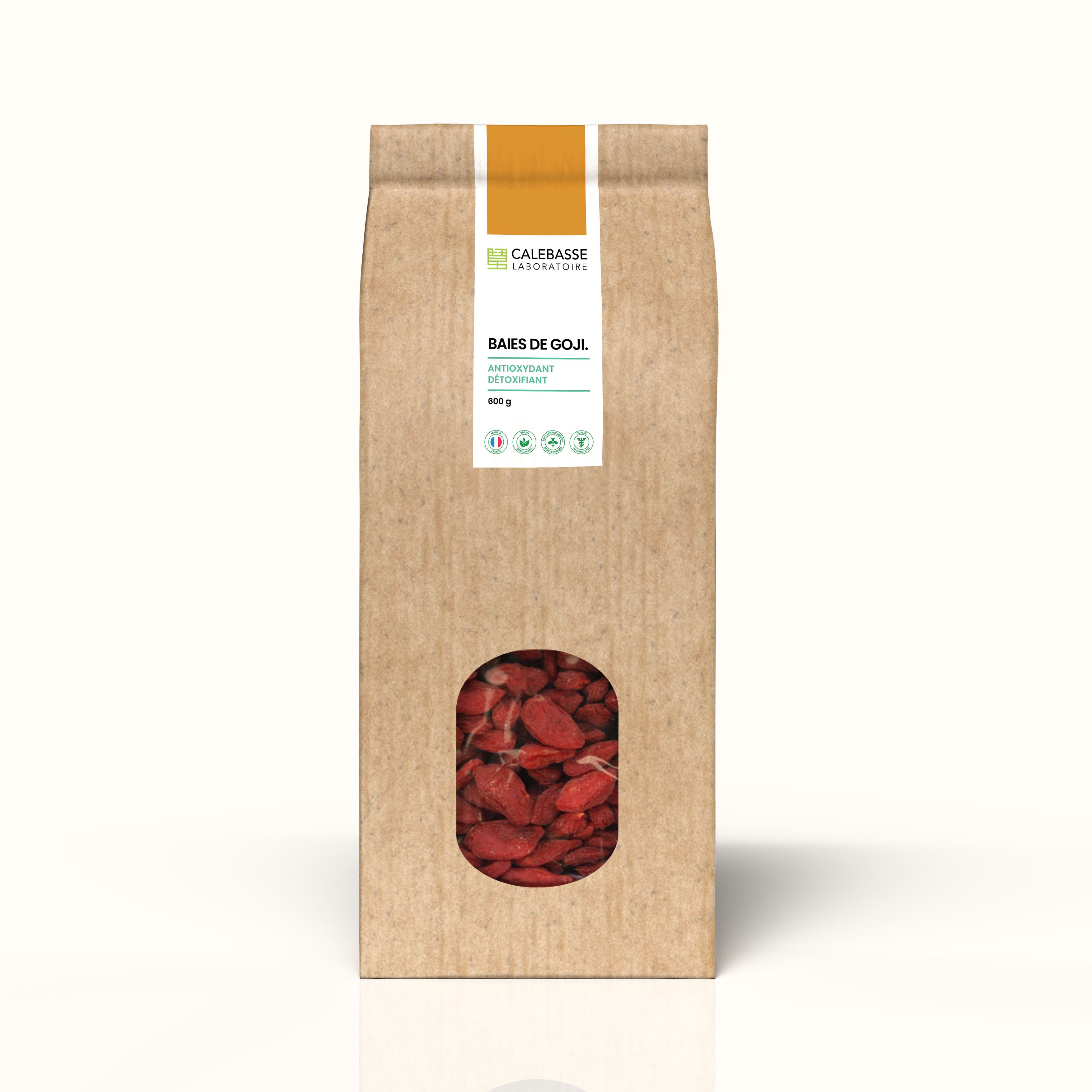 Grand sachet de Goji premium : 600 g