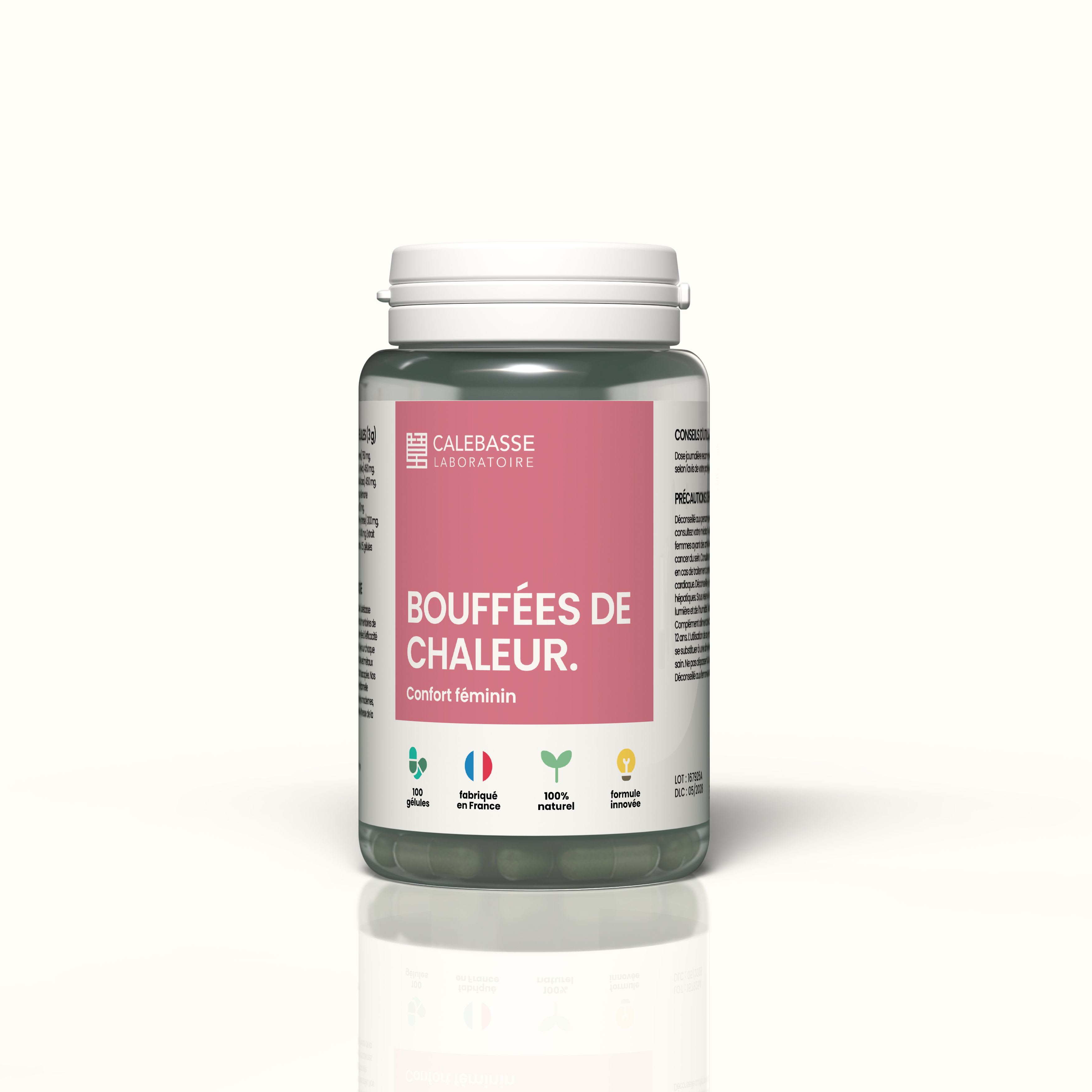 1 Bottle  of 100 capsules -  50g