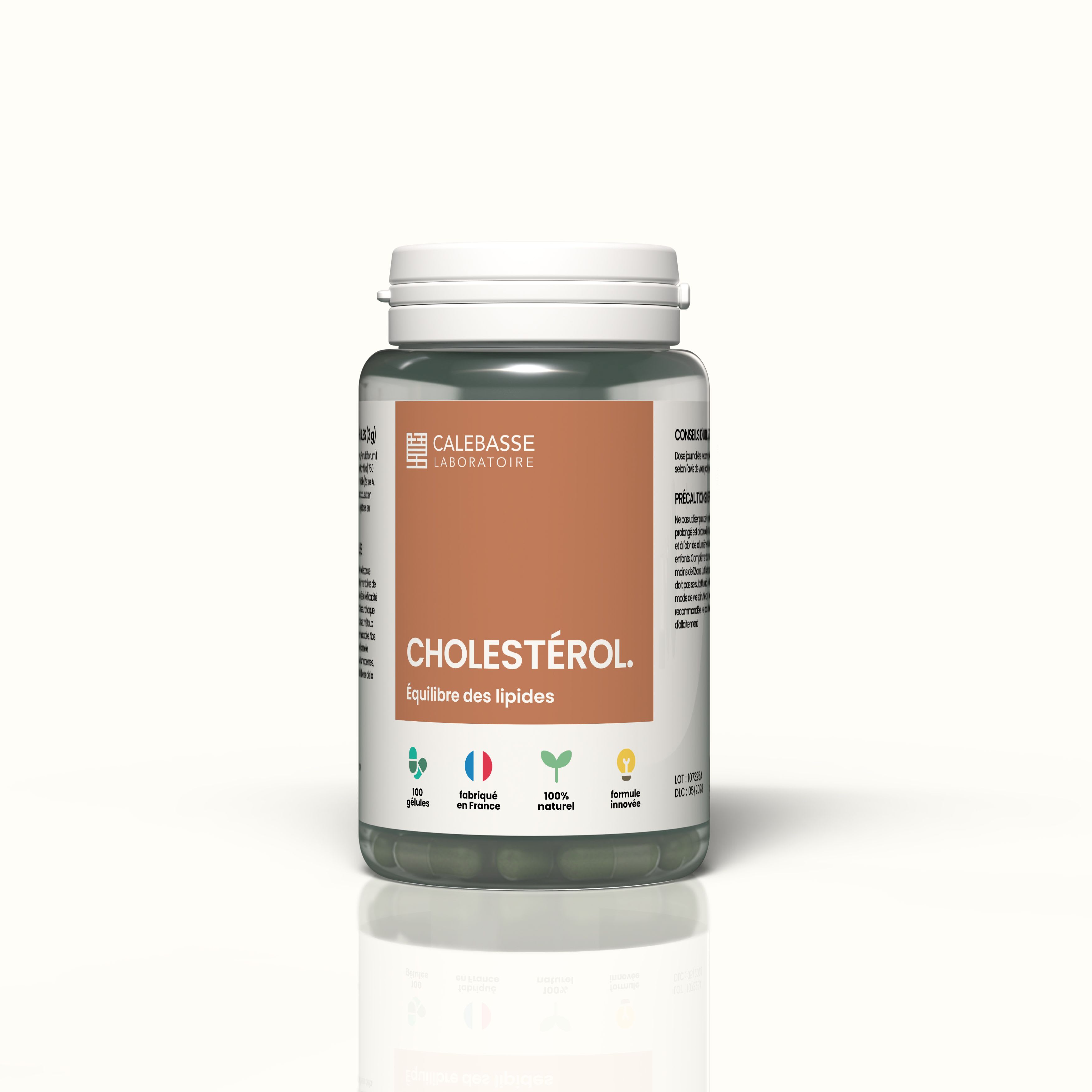 1 Bottle  of 100 capsules -  50g