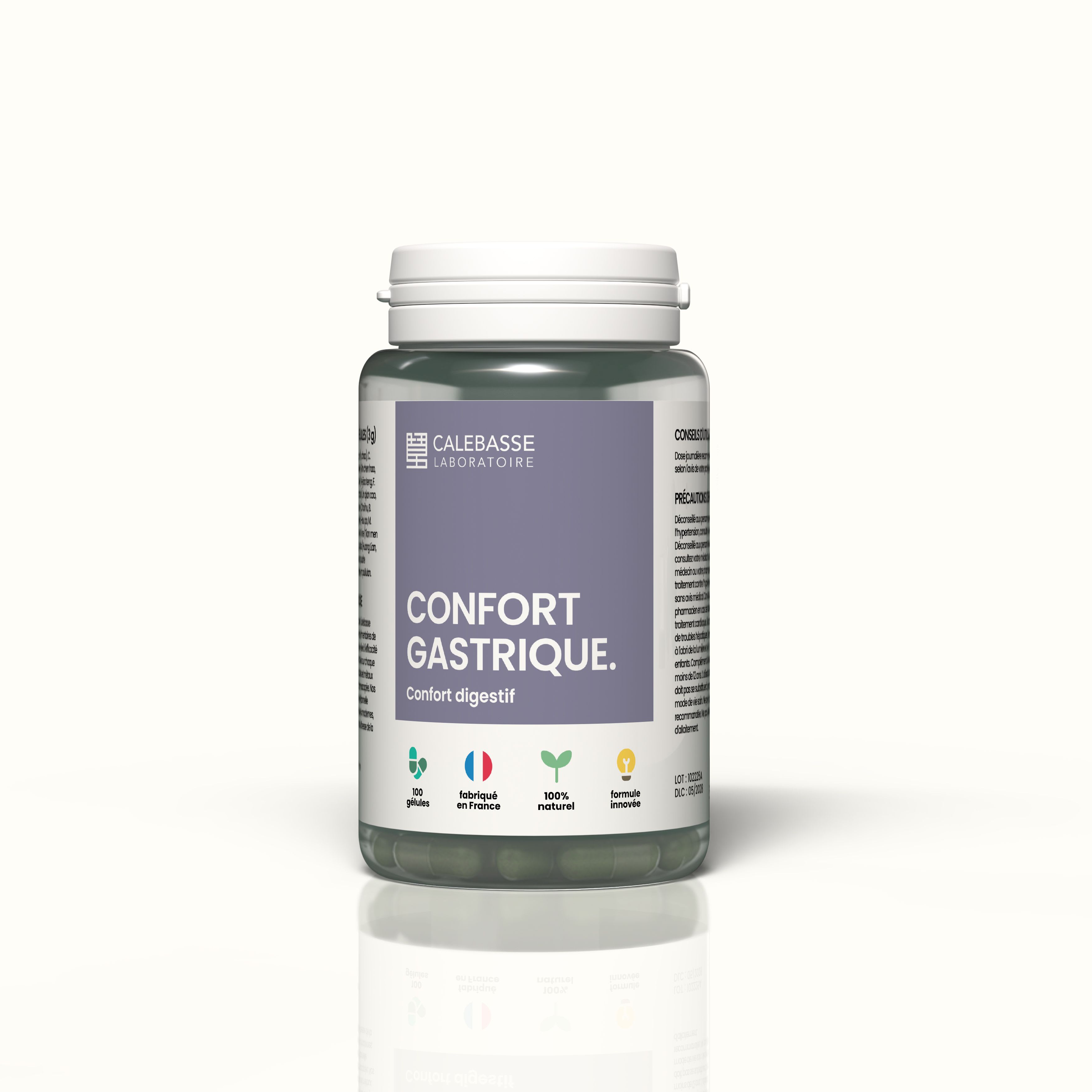 1 Bottle  of 100 capsules -  50g