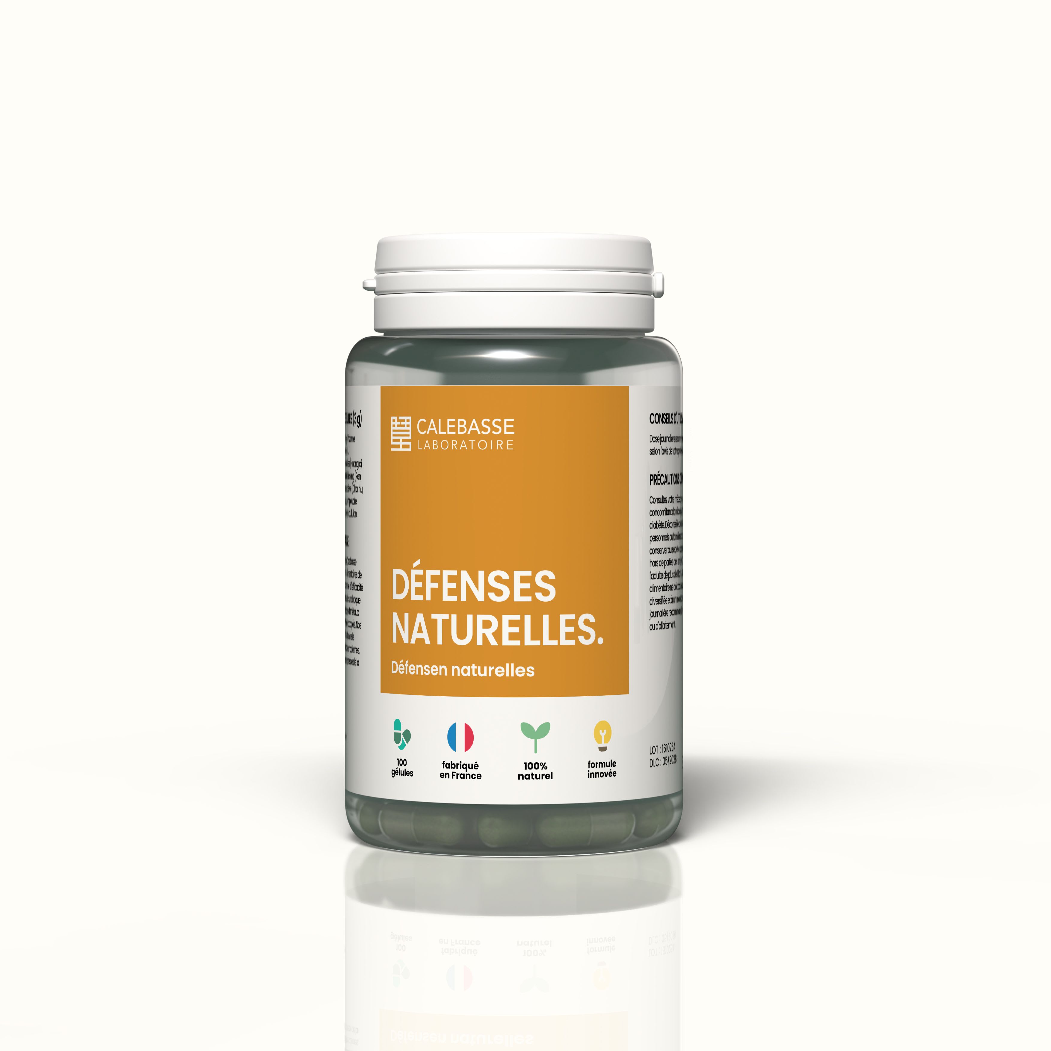 1 Bottle  of 100 capsules -  50g