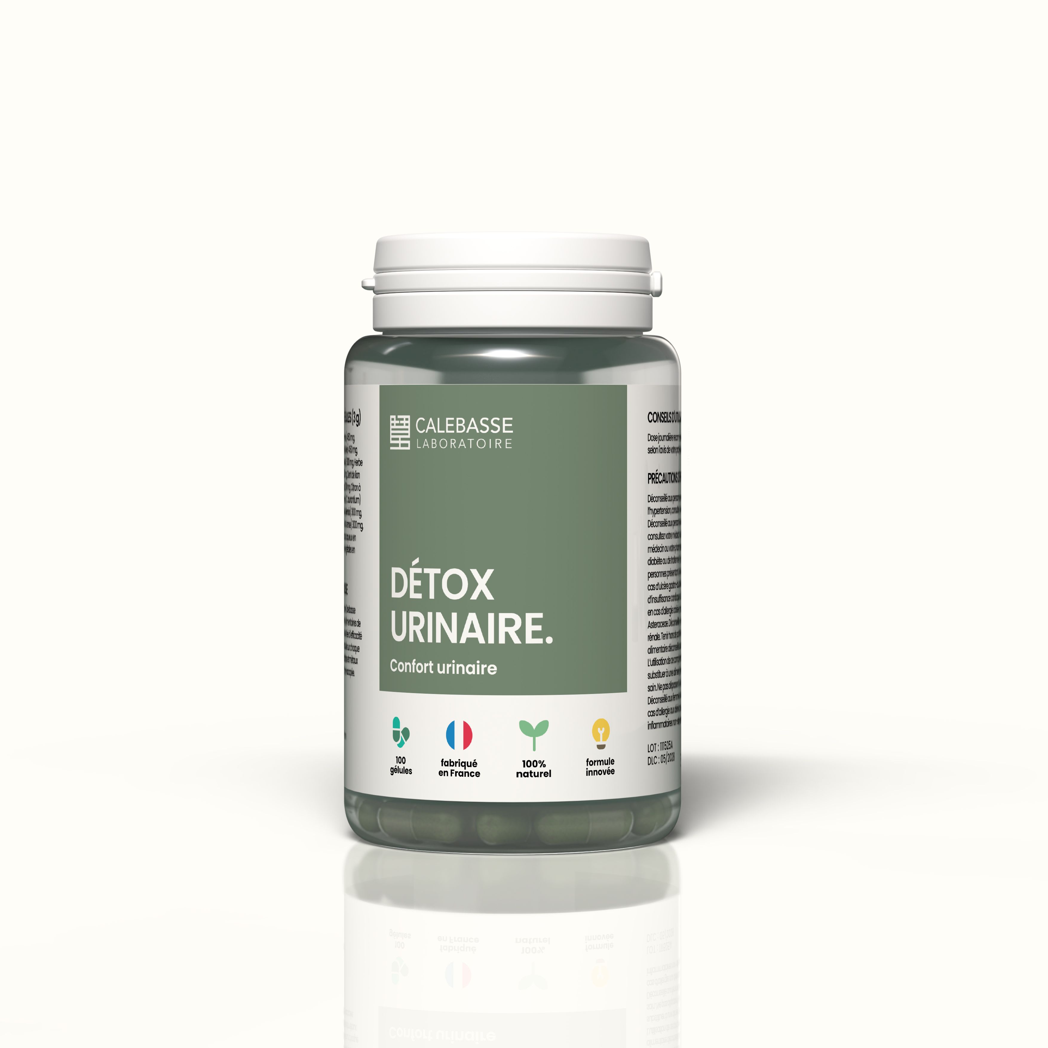 1 Bottle  of 100 capsules -  50g